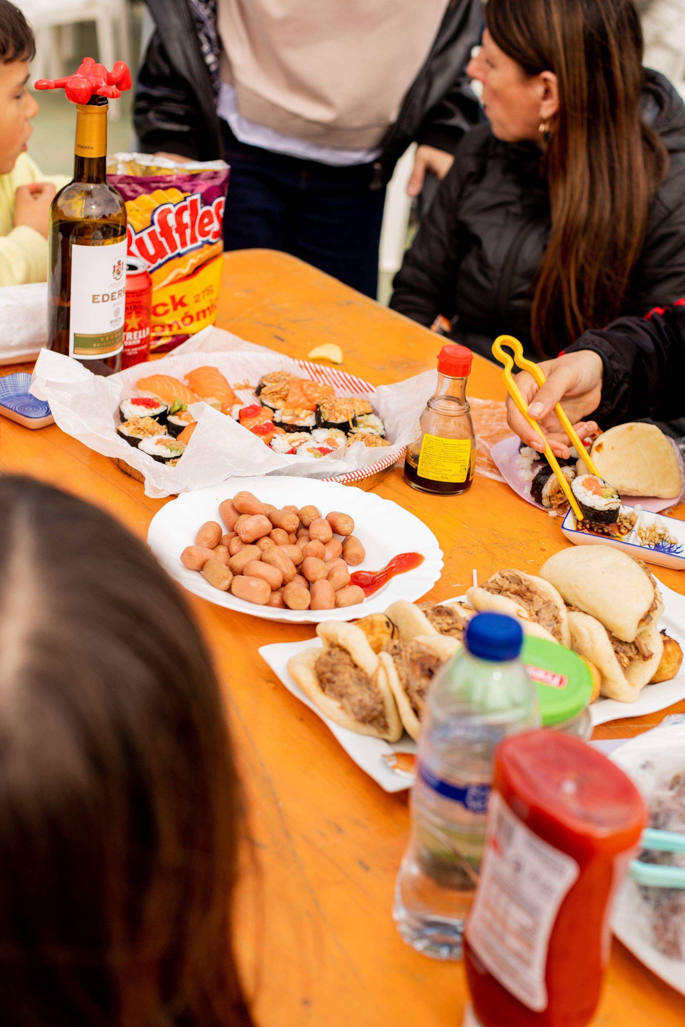 El dinar de carmanyola de l'escola Jaume Ferran i Clua. FOTO: Joana Arribas (TOT Sant Cugat)