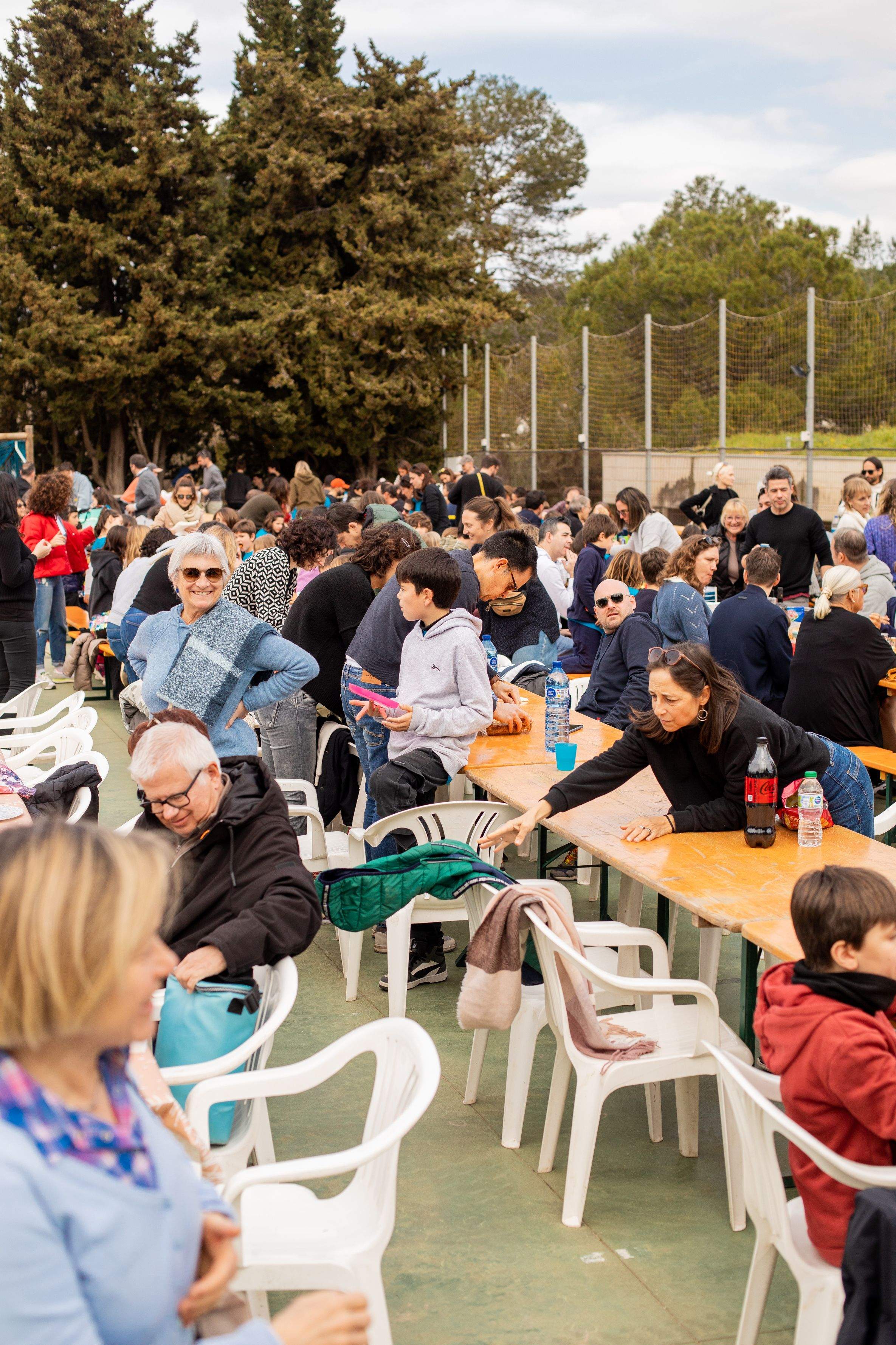 El dinar de carmanyola de l'escola Jaume Ferran i Clua. FOTO: Joana Arribas (TOT Sant Cugat)