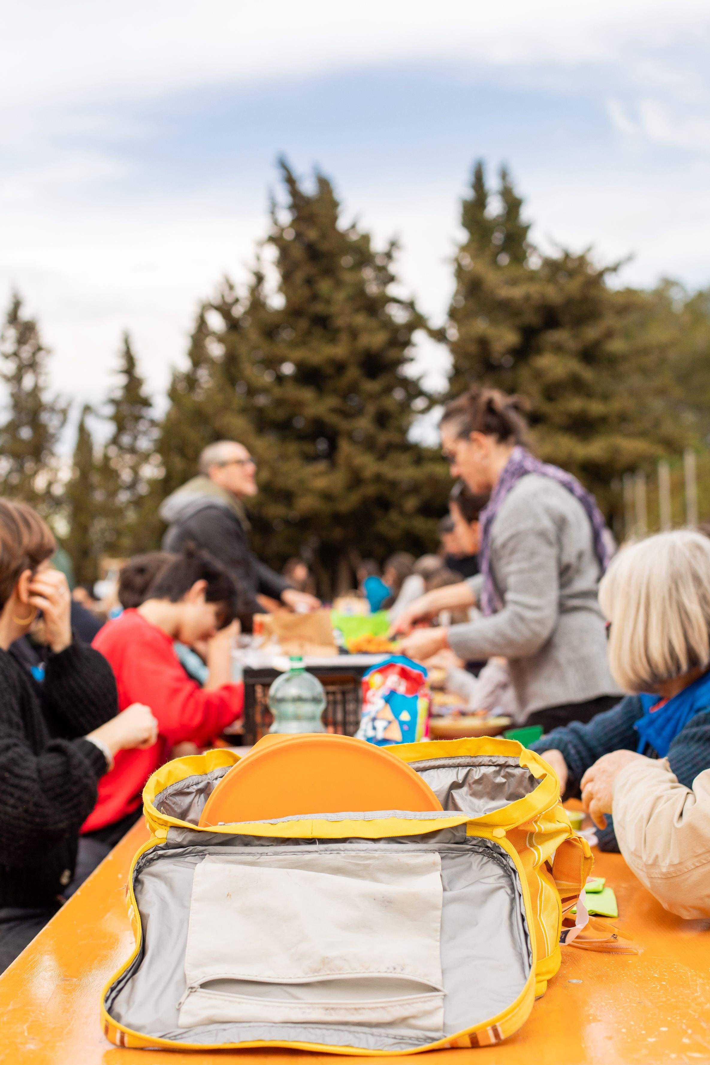 El dinar de carmanyola de l'escola Jaume Ferran i Clua. FOTO: Joana Arribas (TOT Sant Cugat)