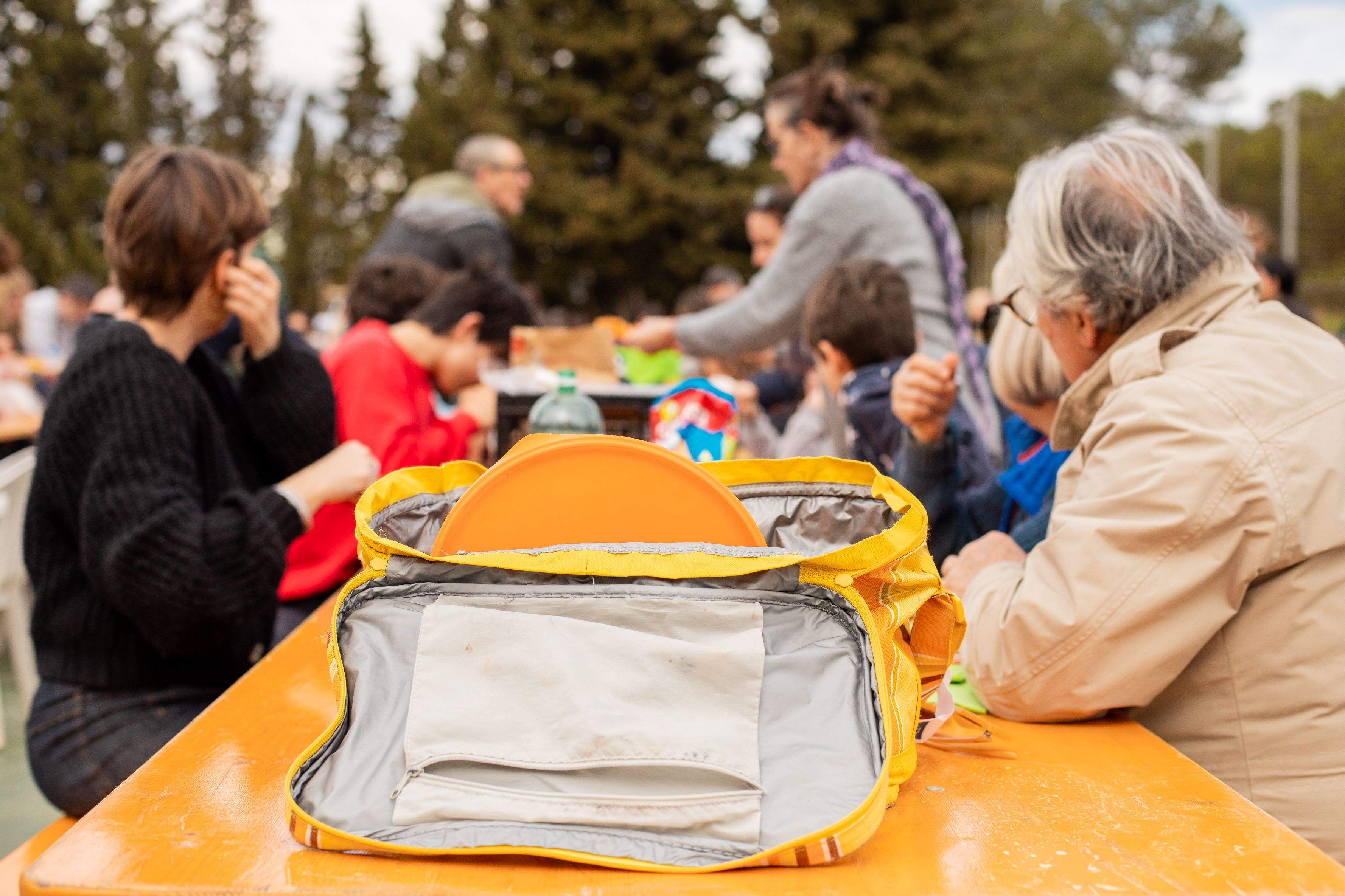 El dinar de carmanyola de l'escola Jaume Ferran i Clua. FOTO: Joana Arribas (TOT Sant Cugat)