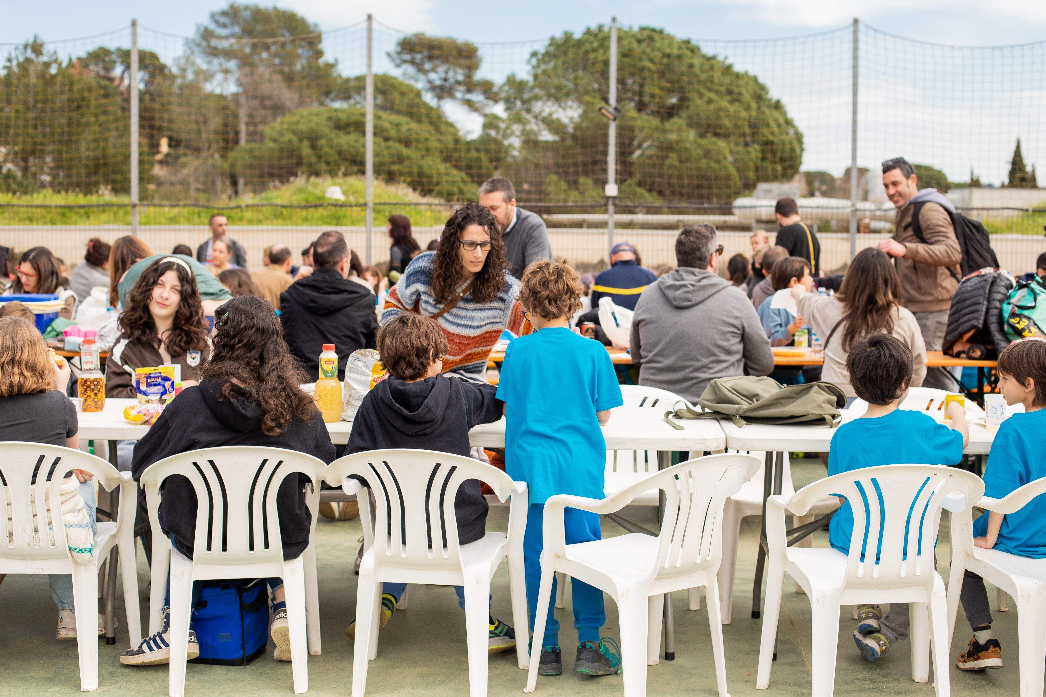 El dinar de carmanyola de l'escola Jaume Ferran i Clua. FOTO: Joana Arribas (TOT Sant Cugat)