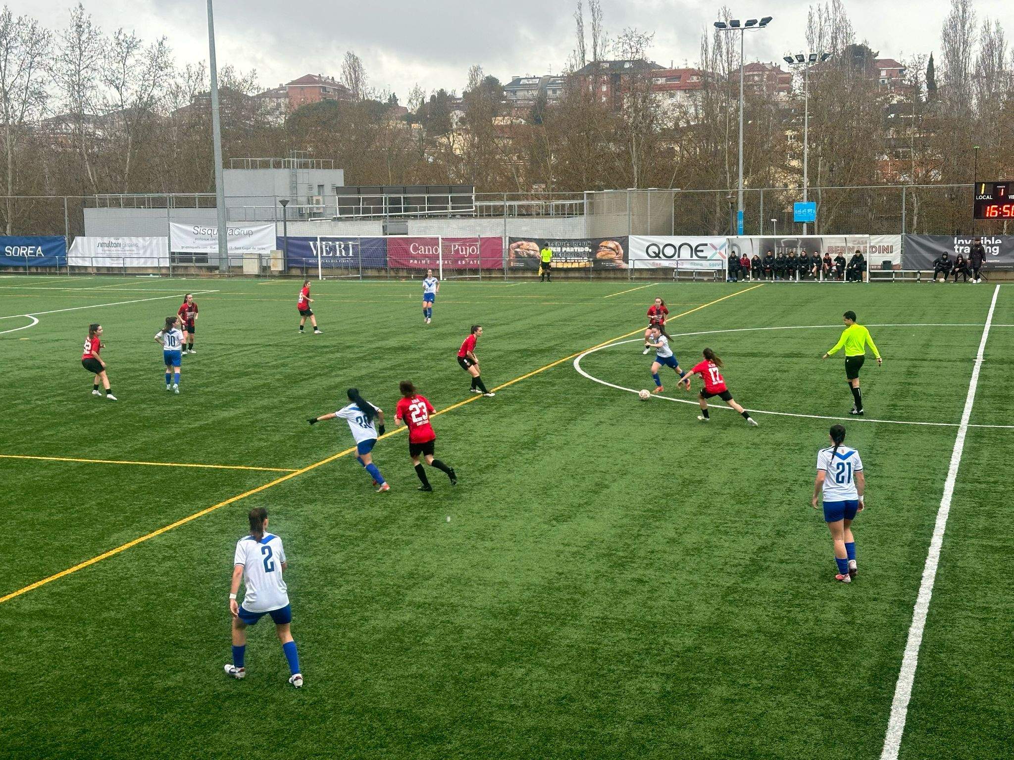 El SantCu venç a l'Europa i li pren la sisena posició. FOTO: Lluna Fabregat