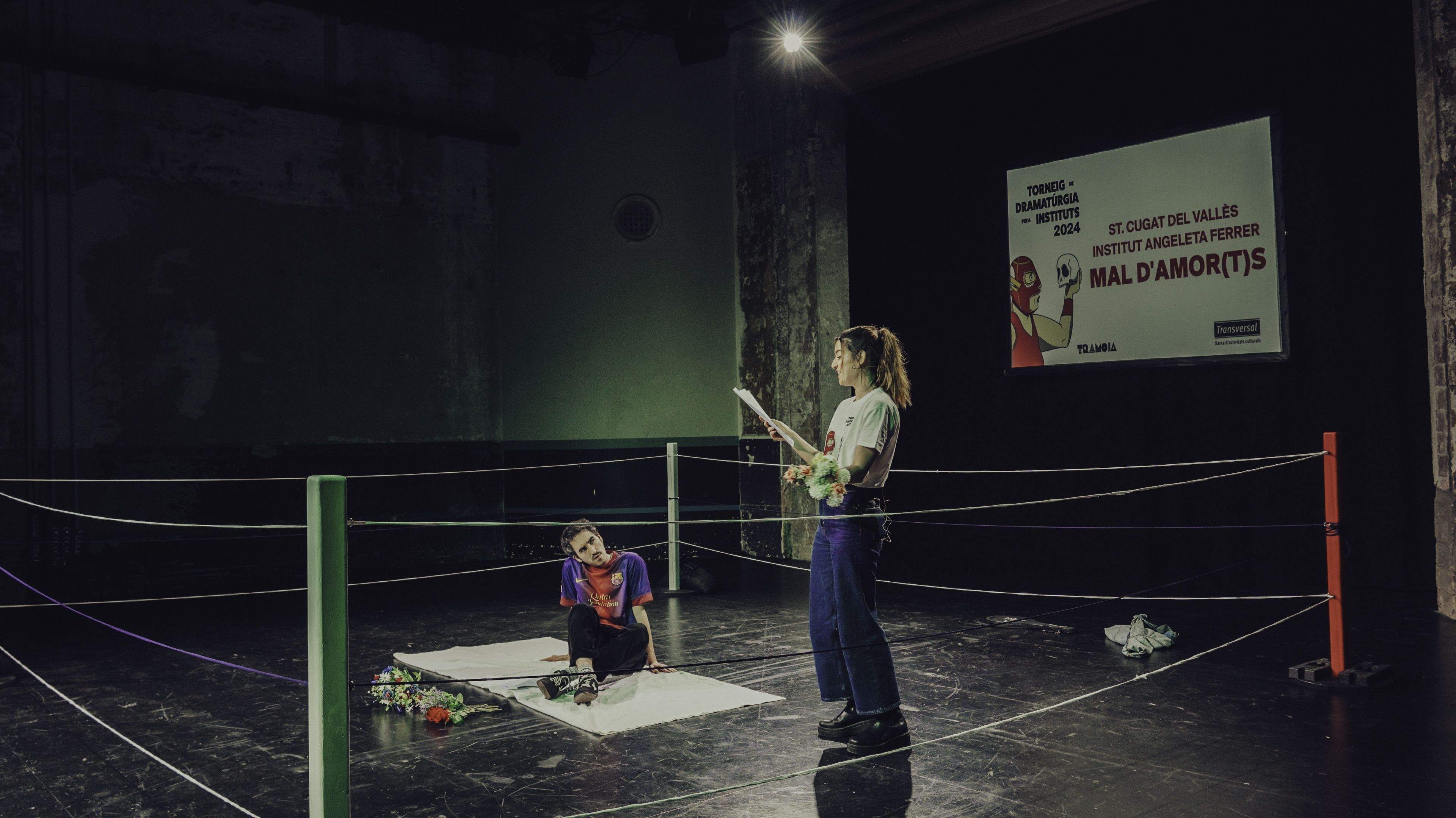 'Torneig de Dramaturgia per a Instituts' de l'any 2024. FOTO: Cedida