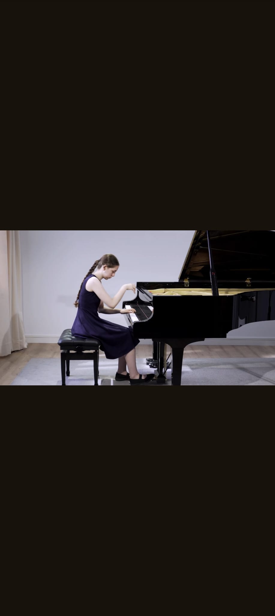 Maria Pauner guanya el premi extraordinari dels Ensenyaments Professionals de Música. FOTO: Cedida per Fanny Fontanals