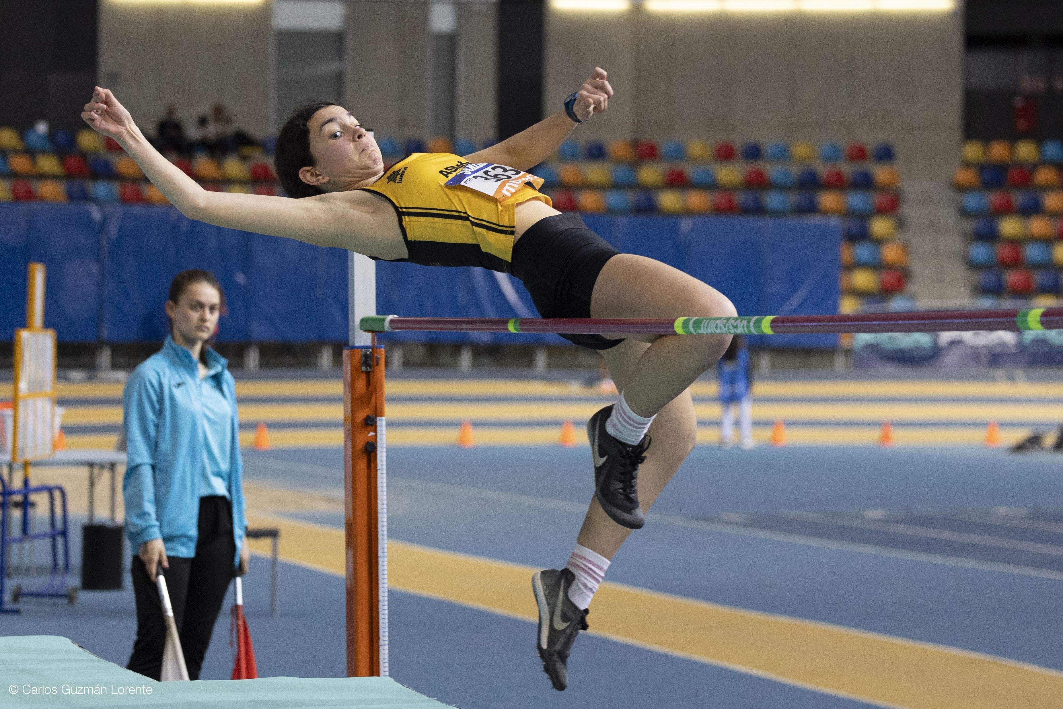 Jana Caparrós, atleta del Club Muntanyenc Sant Cugat. FOTO: Carlos Guzmán 
