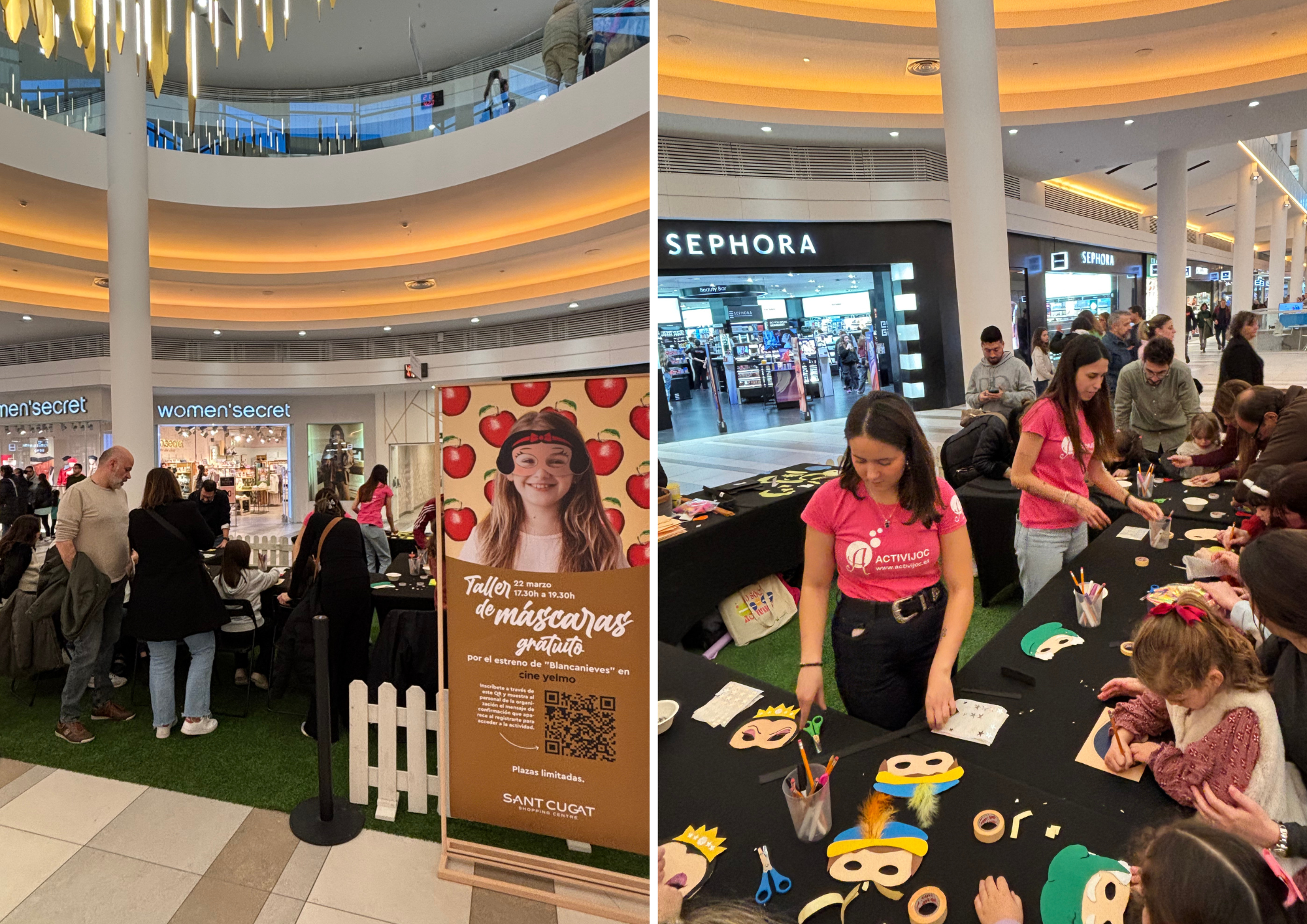 El Centre Comercial Sant Cugat amplia la seva oferta per a les famílies de Sant Cugat. FOTO: Cedida