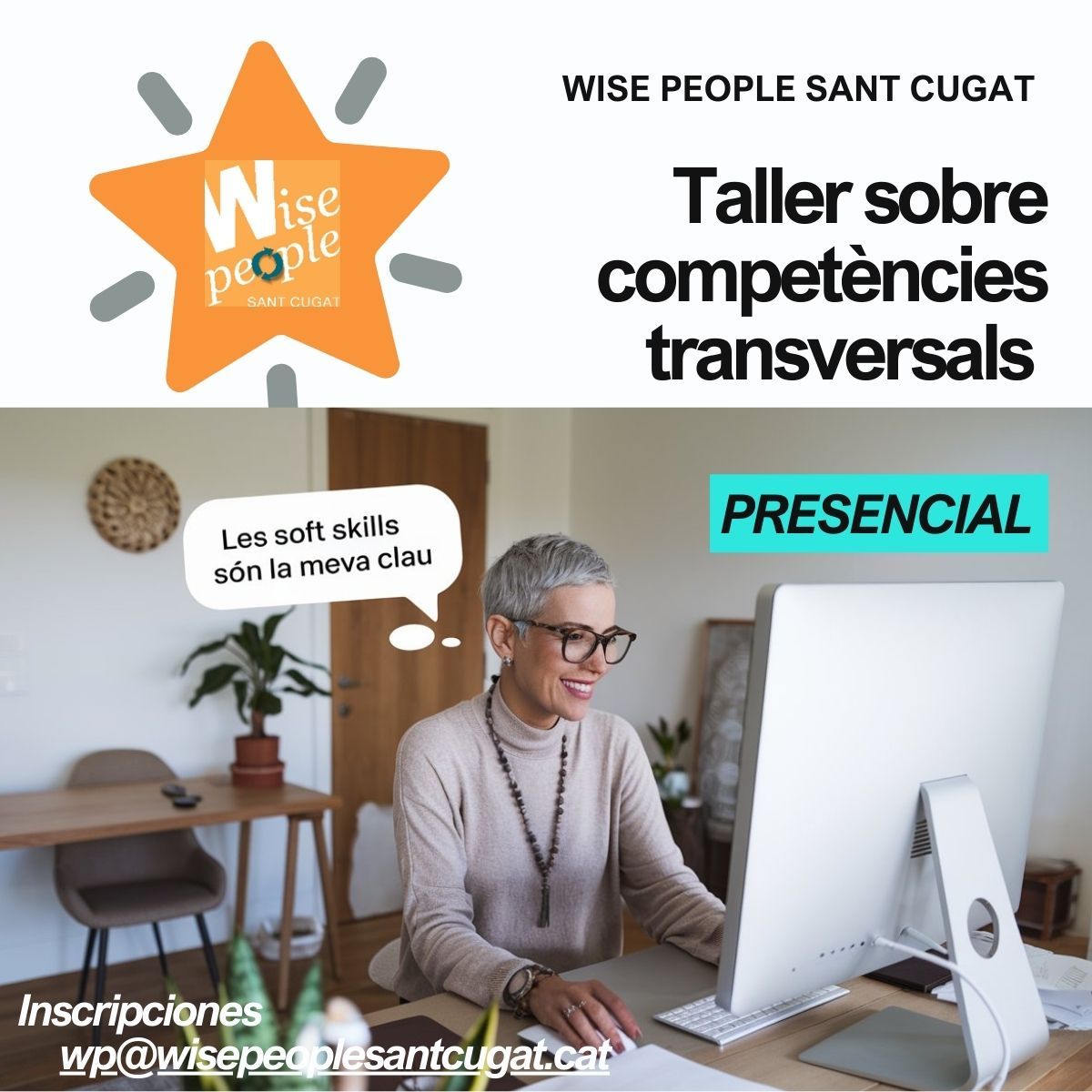 Taller Competències transversals (soft skills). FOTO: Wise People Sant Cugat