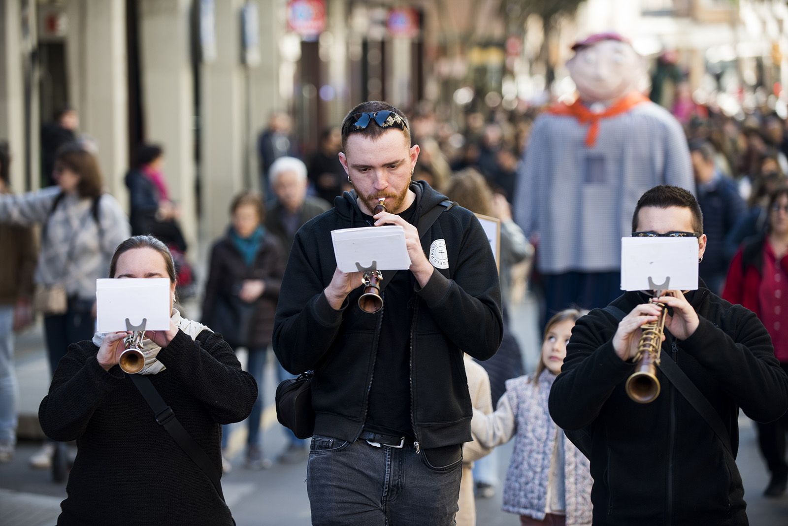 Cercavila d'Escoles. FOTO: Bernat Millet.