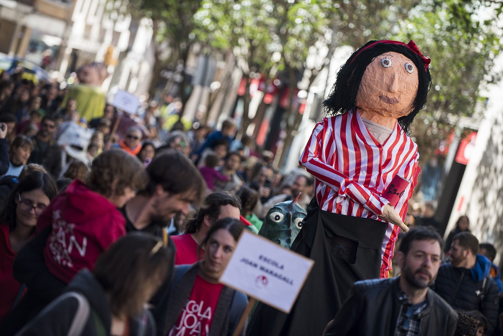 Cercavila d'Escoles. FOTO: Bernat Millet.