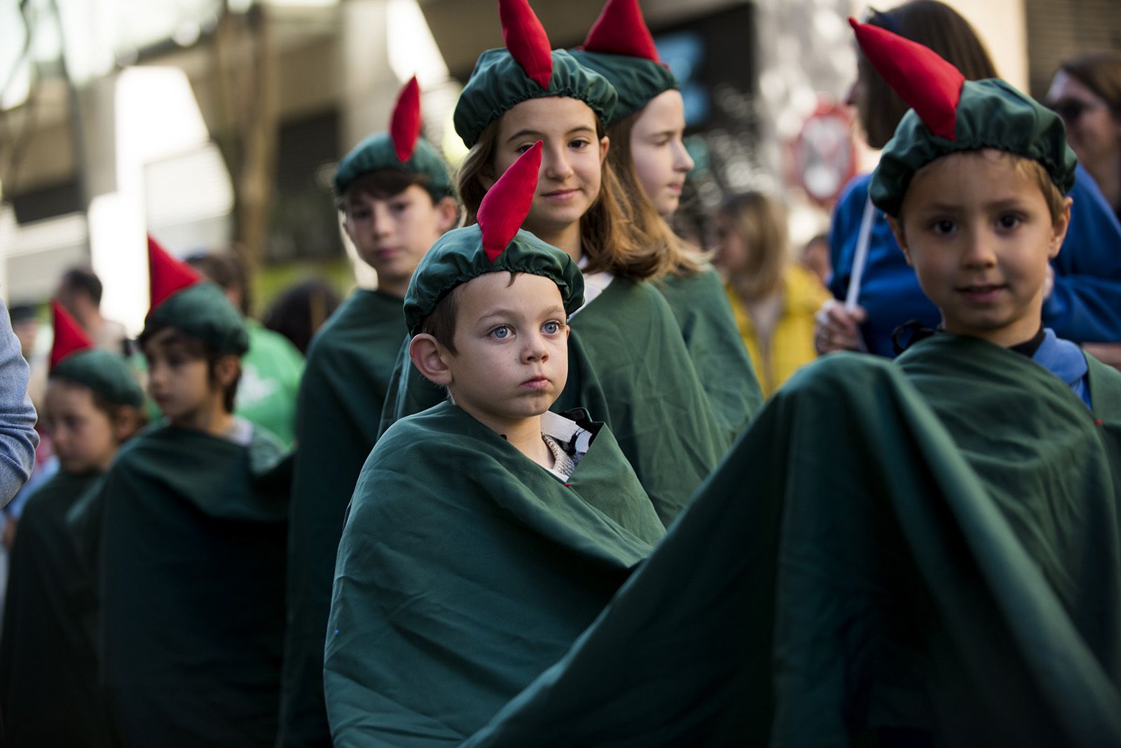 Cercavila d'Escoles. FOTO: Bernat Millet.