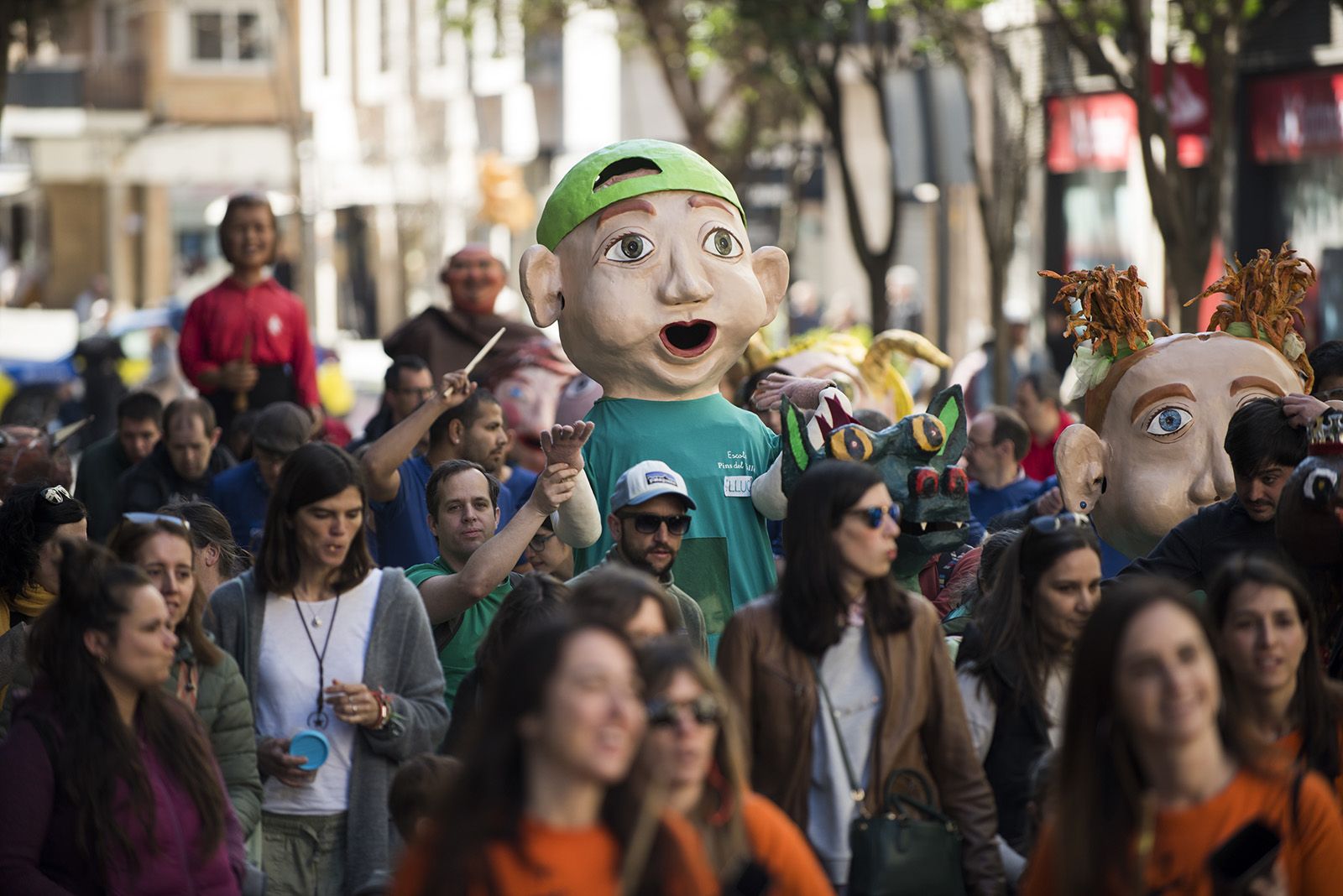 Cercavila d'Escoles. FOTO: Bernat Millet.