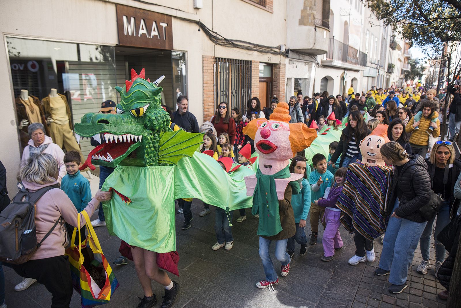 Cercavila d'Escoles. FOTO: Bernat Millet.