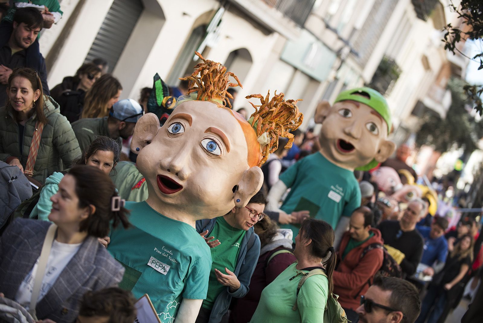 Cercavila d'Escoles. FOTO: Bernat Millet.