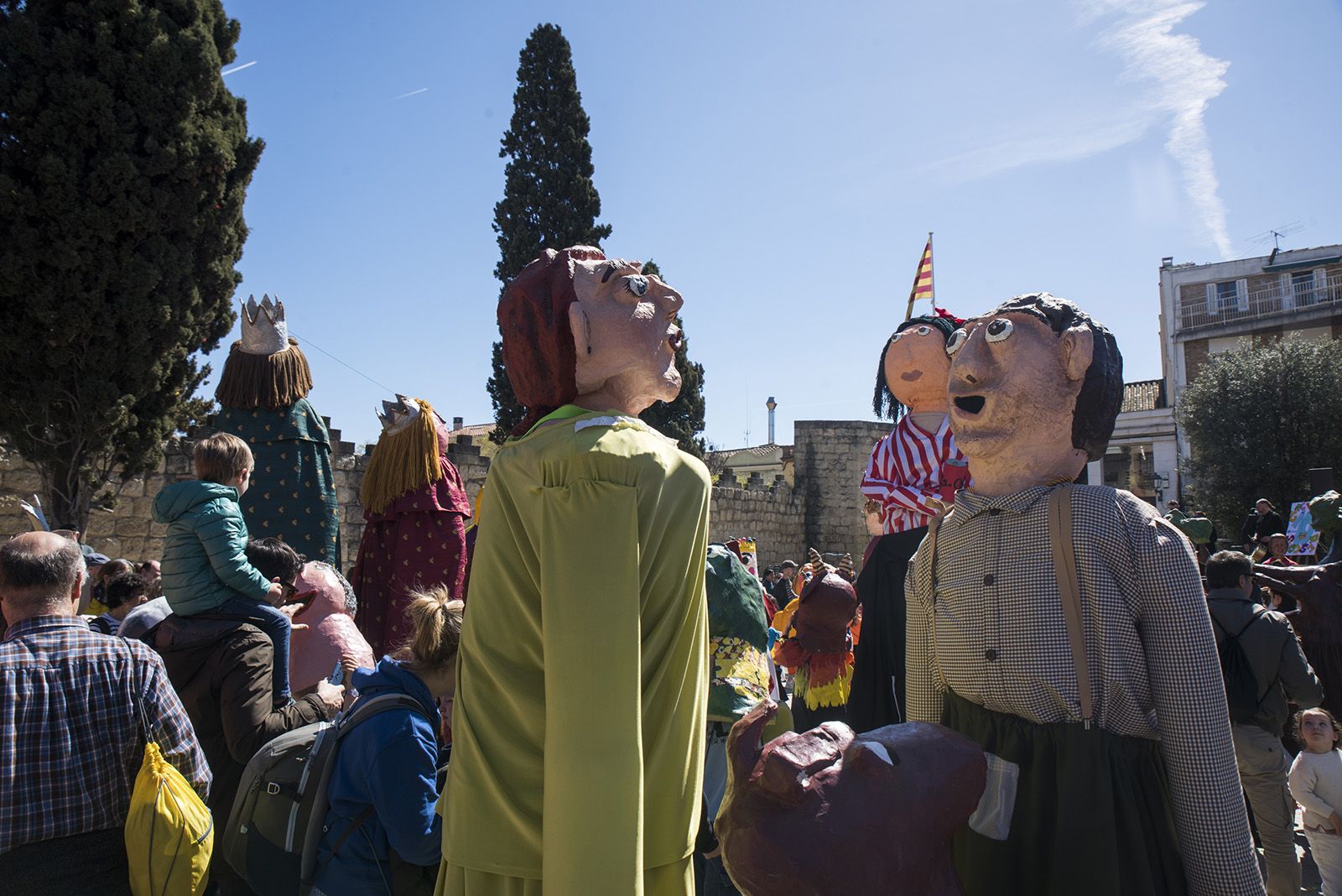 Ball final de la Cercavila d'Escoles. FOTO: Bernat Millet.