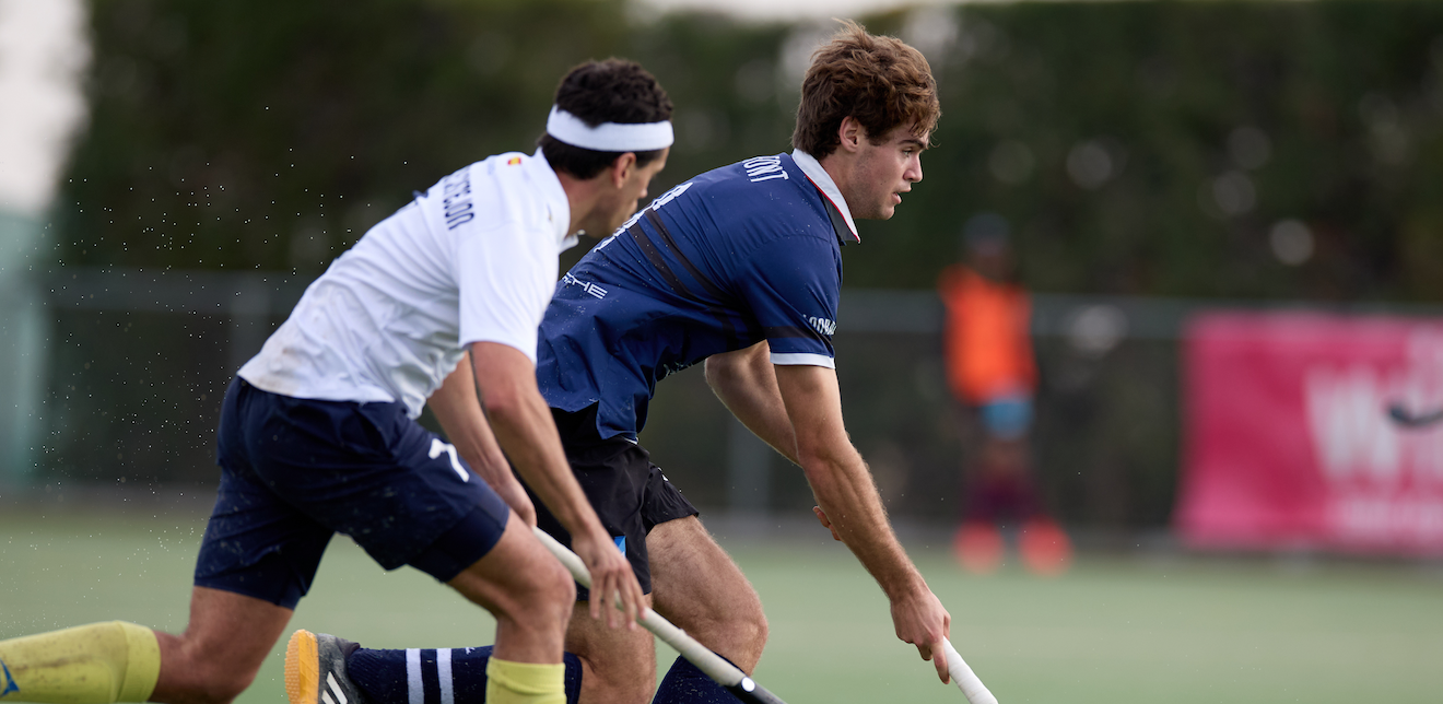 Bruno Font, del Junior FC, en els quarts de final de la Copa del Rei davant el Club de Campo. FOTO: Cedida