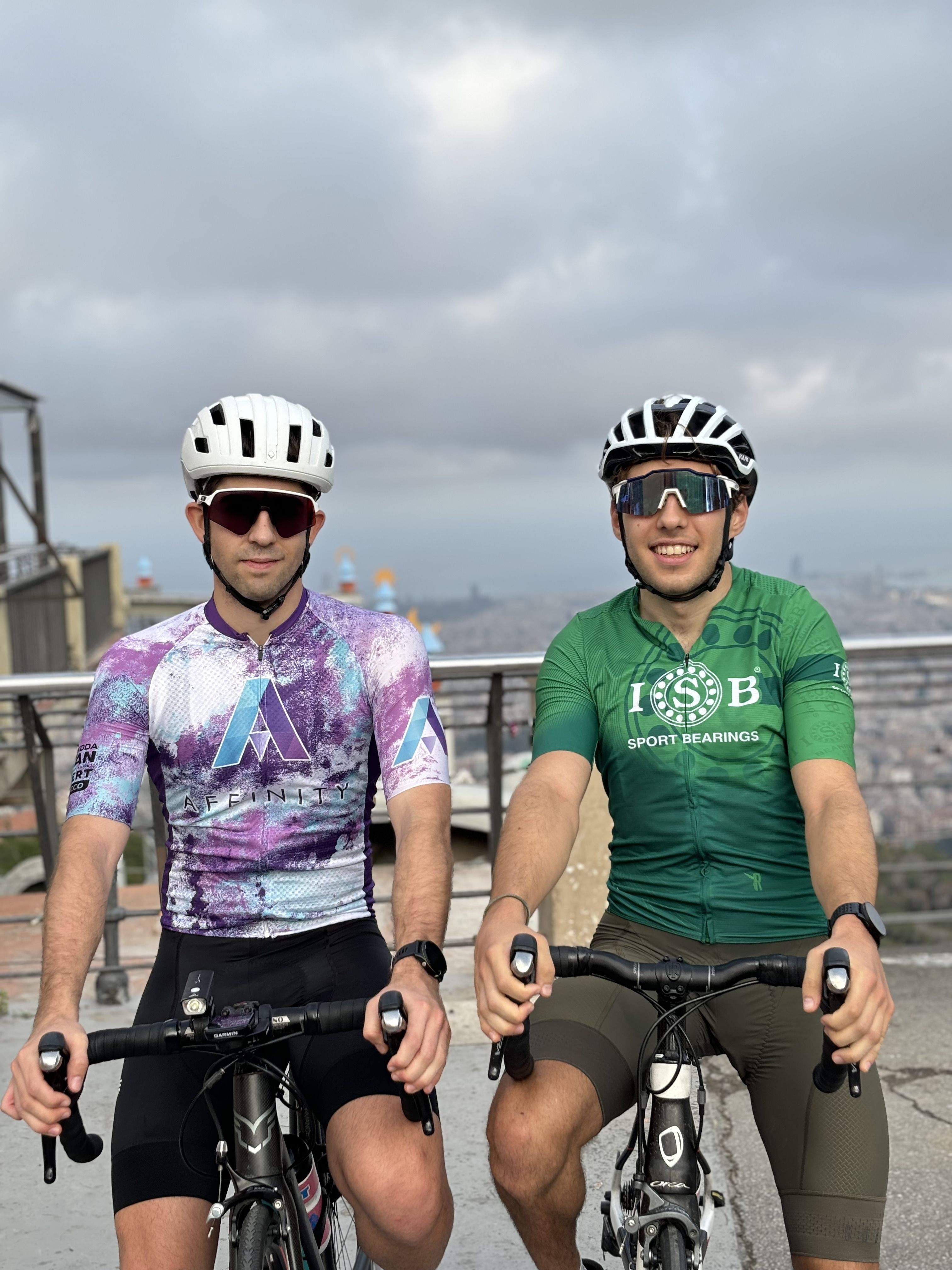 Quim Riera i Martí Álvarez, dos dels creadors d'Impuls Solidari. FOTO: Cedida per Quim Riera