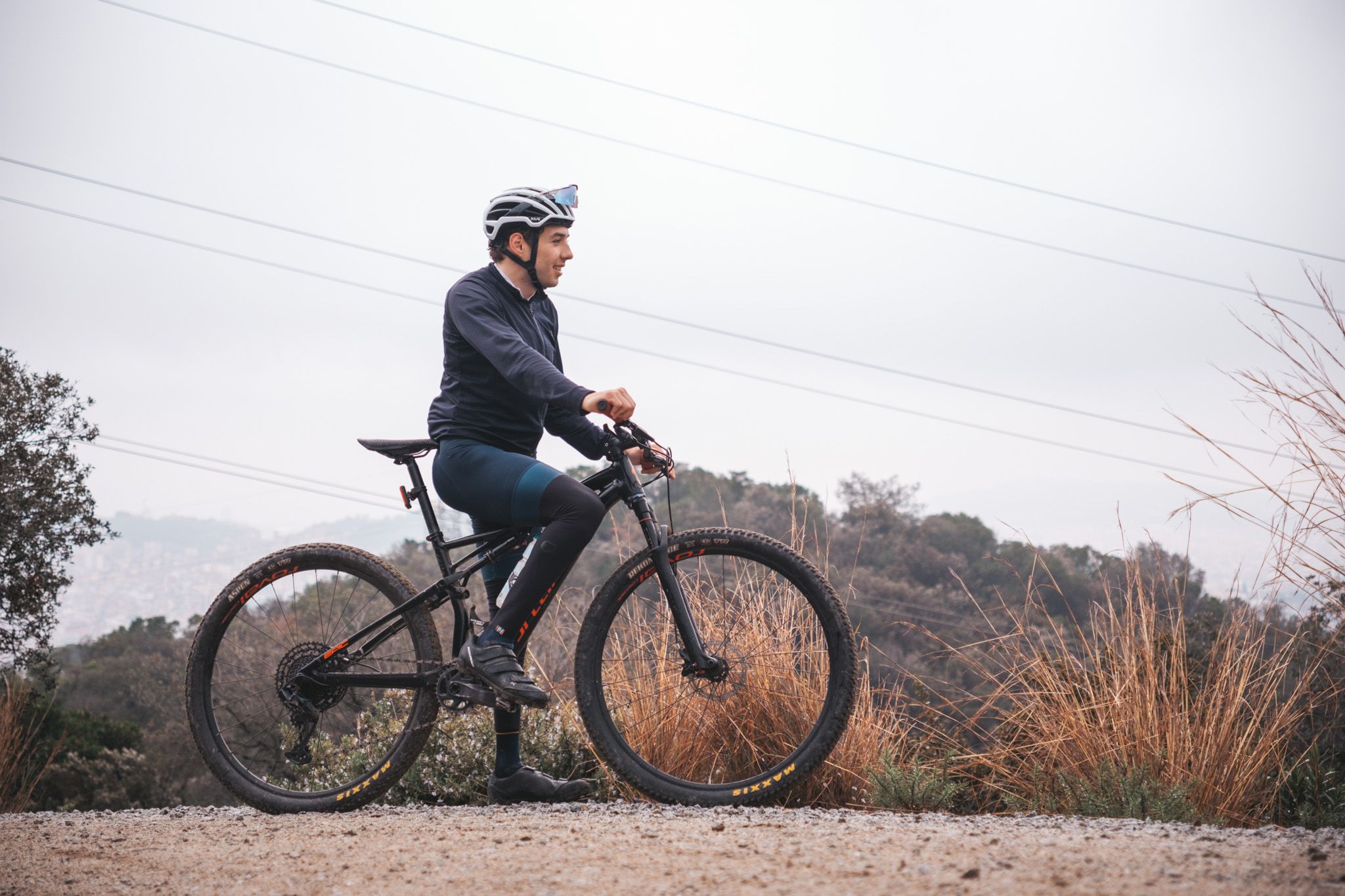 El cicilista Martí Álvarez. FOTO: Cedida per Quim Riera
