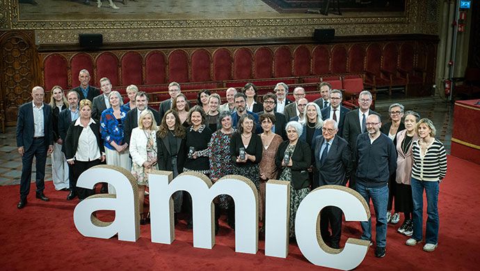 L’AMIC entrega els Premis Internacional AMIC. FOTO: AMIC
