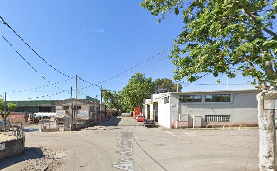 L'accident laboral ha tingut lloc a Sant Cugat, a l'avinguda de Can Fontanals. FOTO: Google Maps