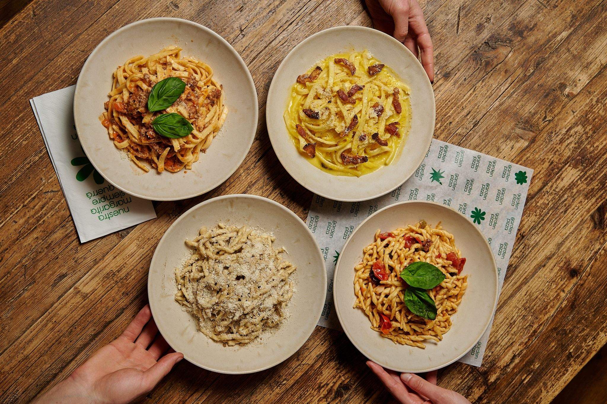 El restaurant ofereix quatre opcions diferents de pasta FOTO: Cedida