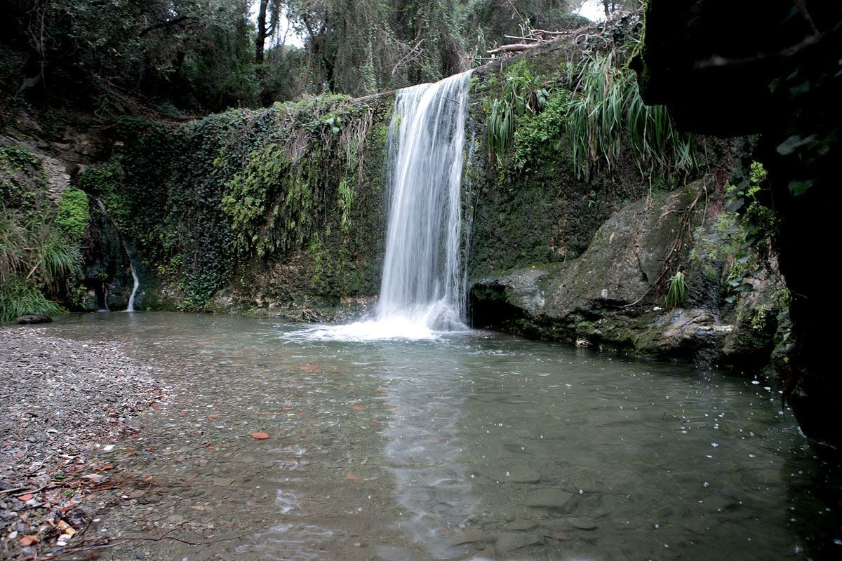 El salt d'aigua de la Rierada, entre La Floresta i Molins FOTO: Artur Ribera (TOT Sant Cugat)
