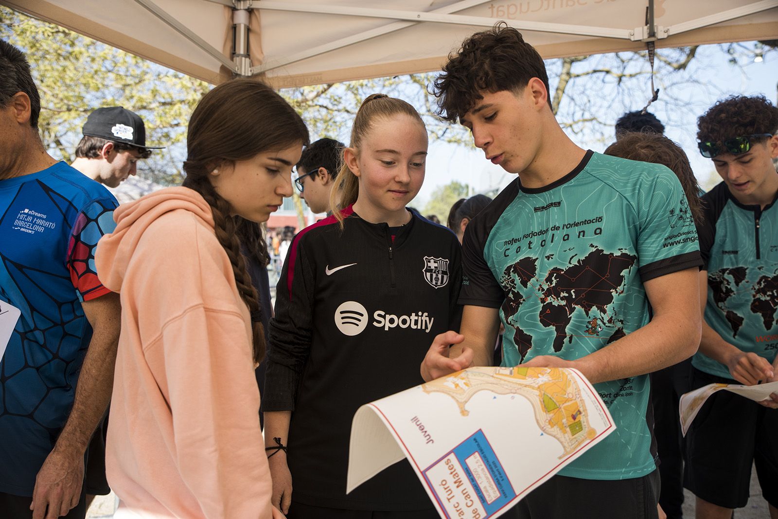 25a Cursa d'Orientació escolar 2025. FOTO: Bernat Millet.