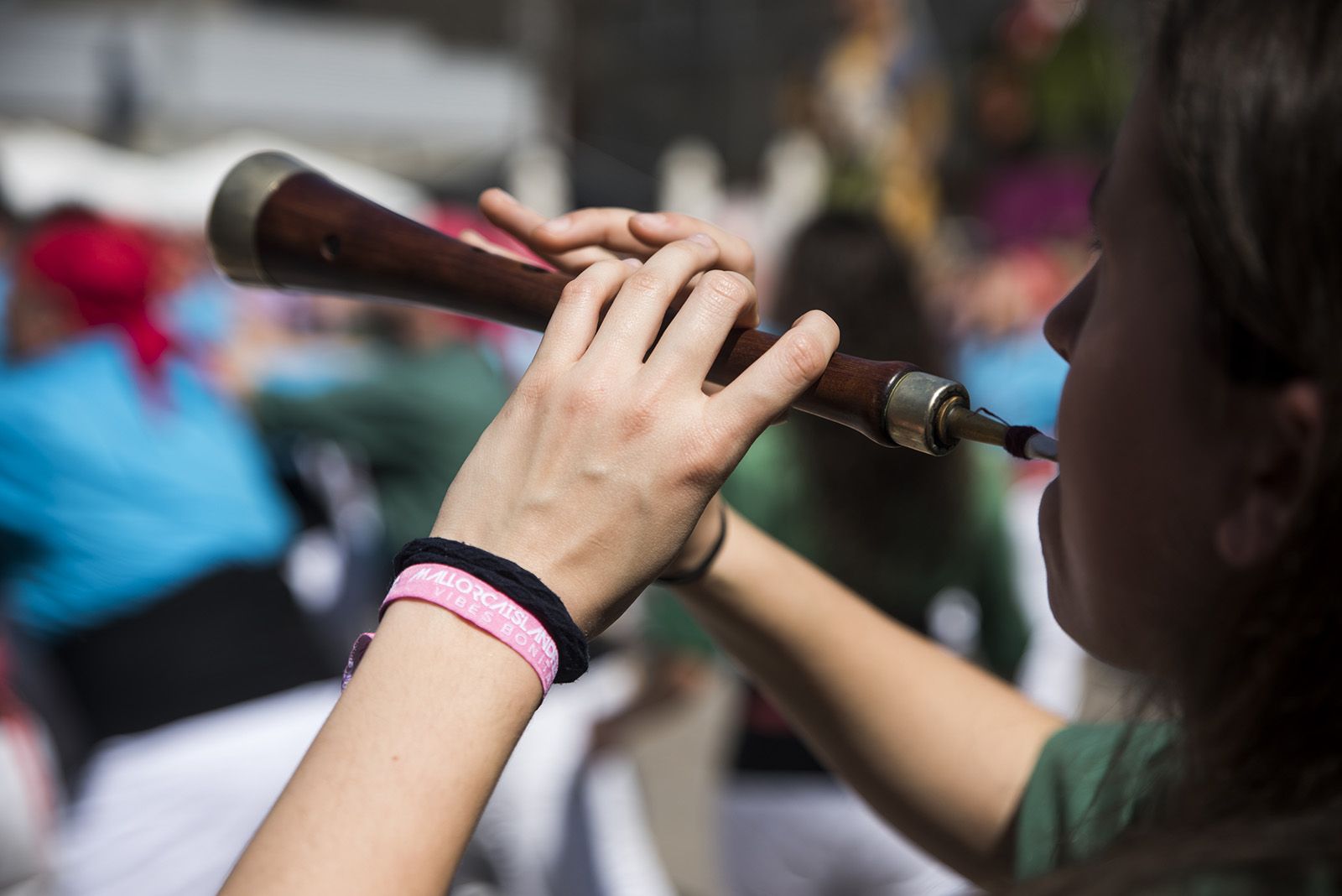 Diada de Volpelleres dels Castellers de Sant Cugat. FOTO: Bernat Millet.