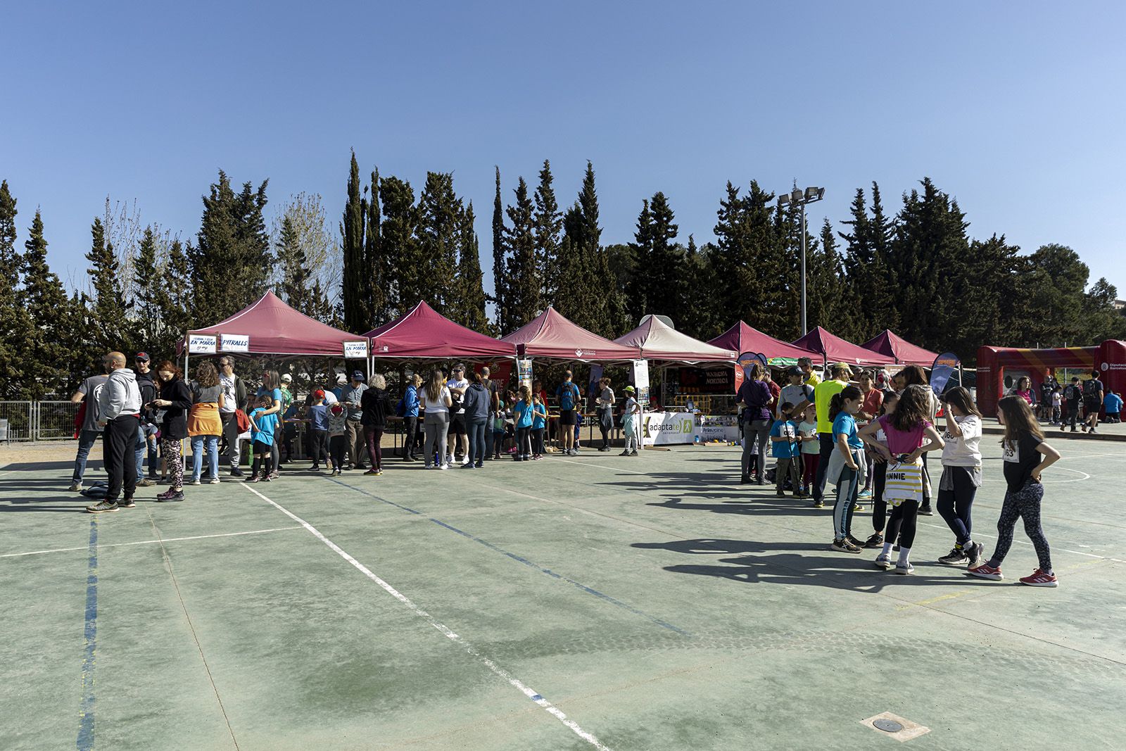 Ferran i Clua en Marxa. FOTO: Bernat Millet.
