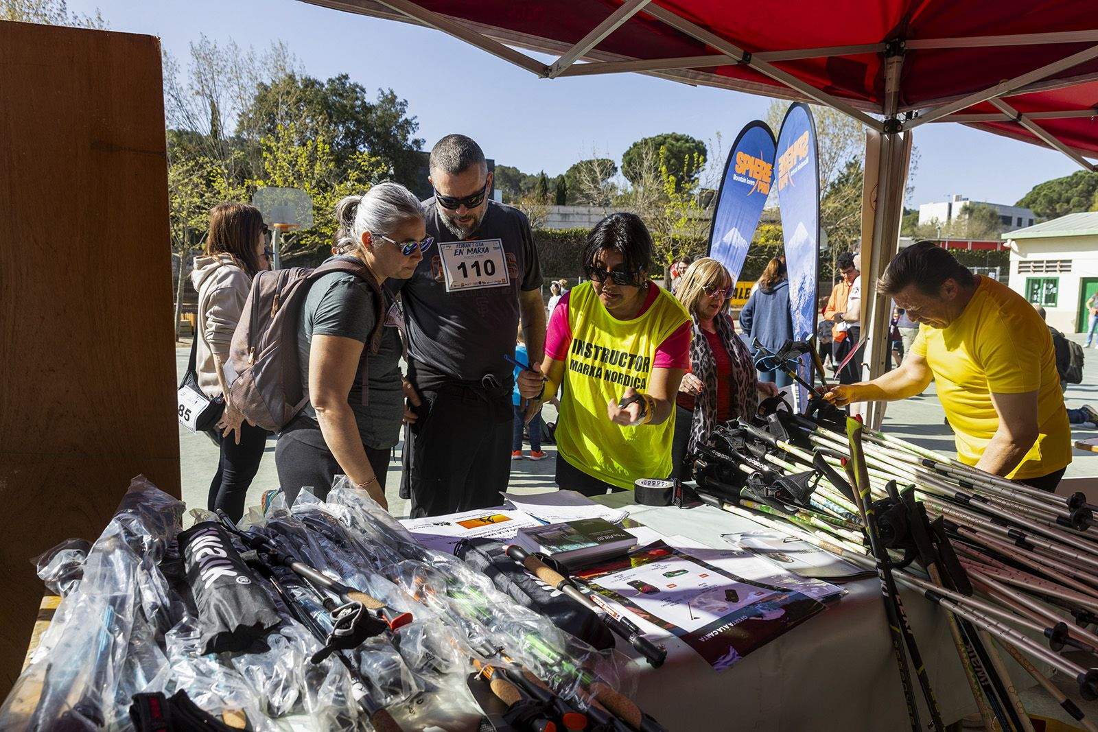 Ferran i Clua en Marxa. FOTO: Bernat Millet.