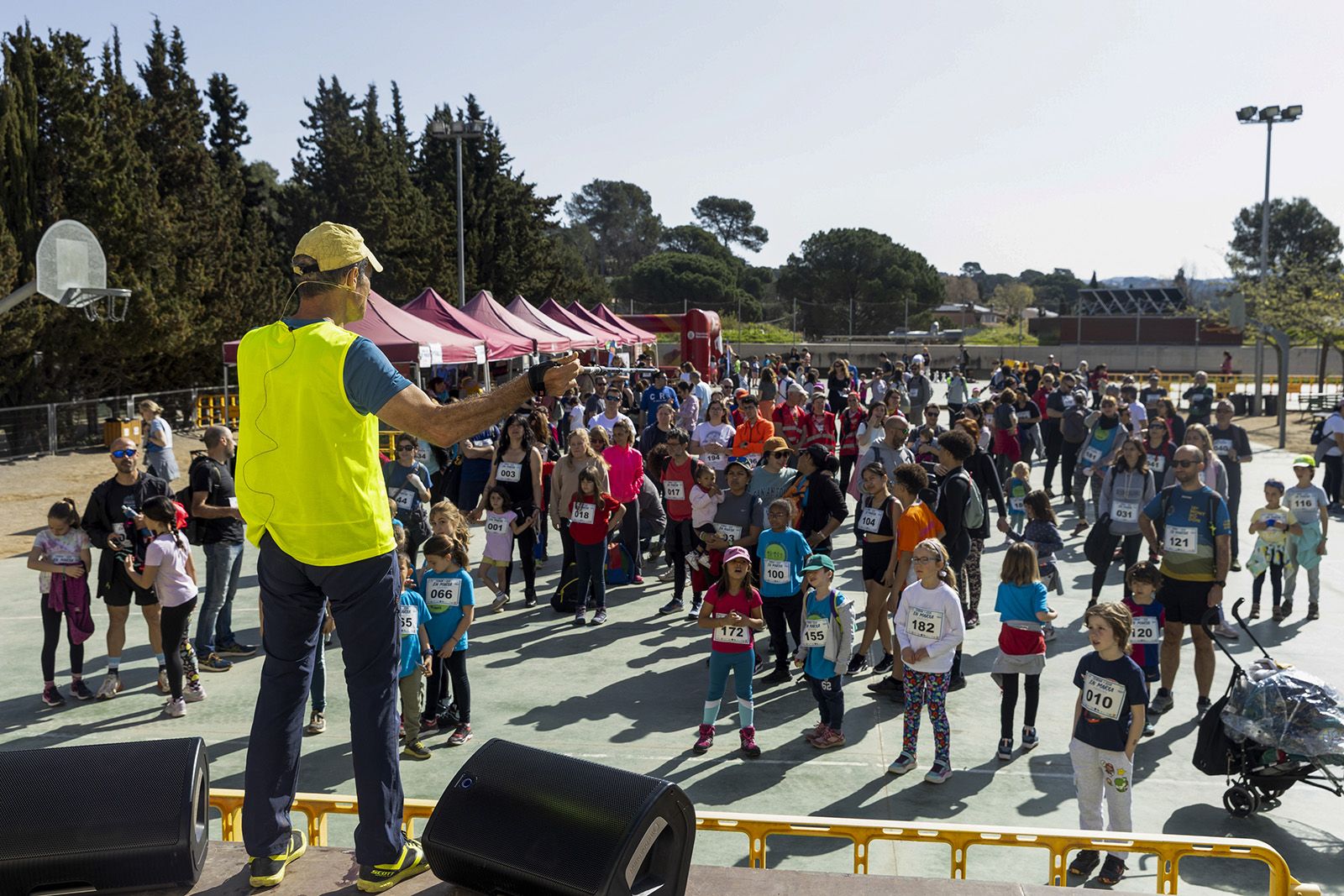 Ferran i Clua en Marxa. FOTO: Bernat Millet.
