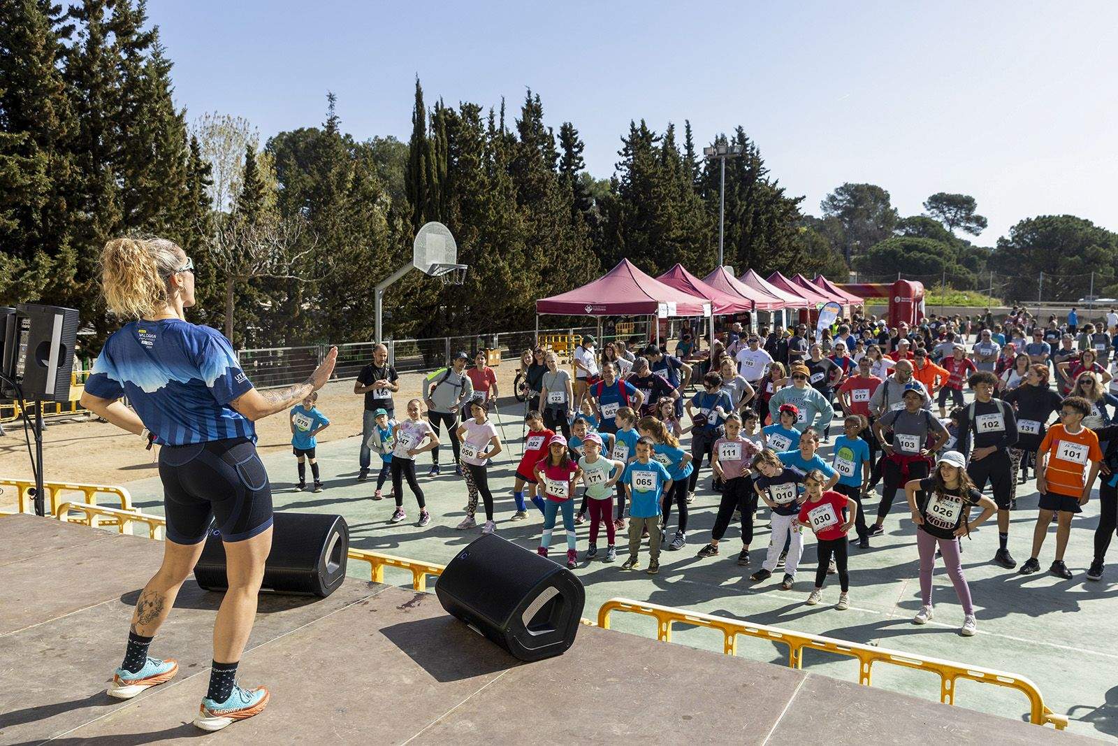 Ferran i Clua en Marxa. FOTO: Bernat Millet.