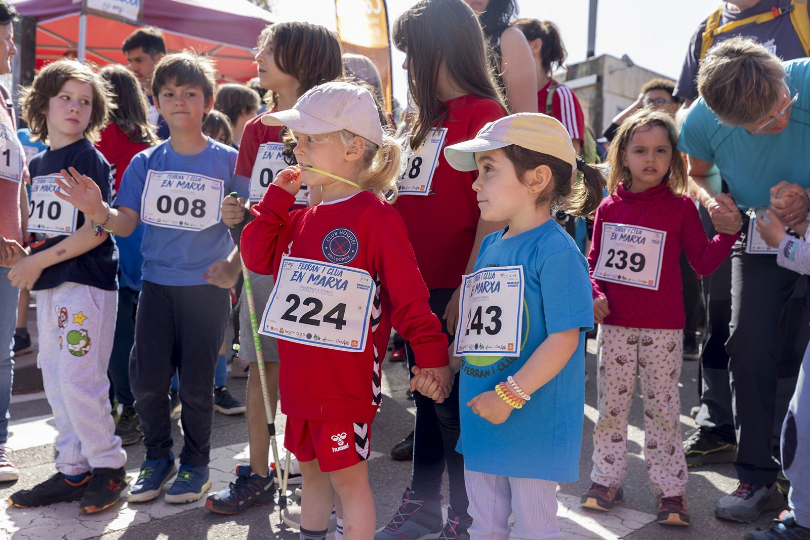 Ferran i Clua en Marxa. FOTO: Bernat Millet.