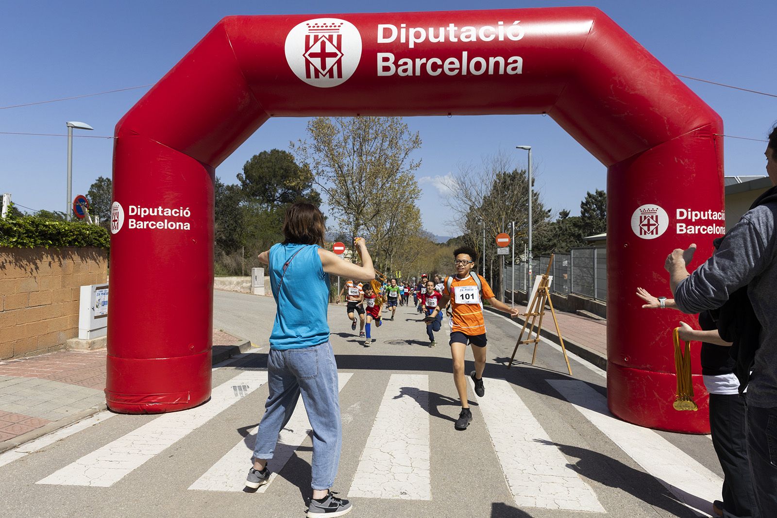 Ferran i Clua en Marxa. FOTO: Bernat Millet.