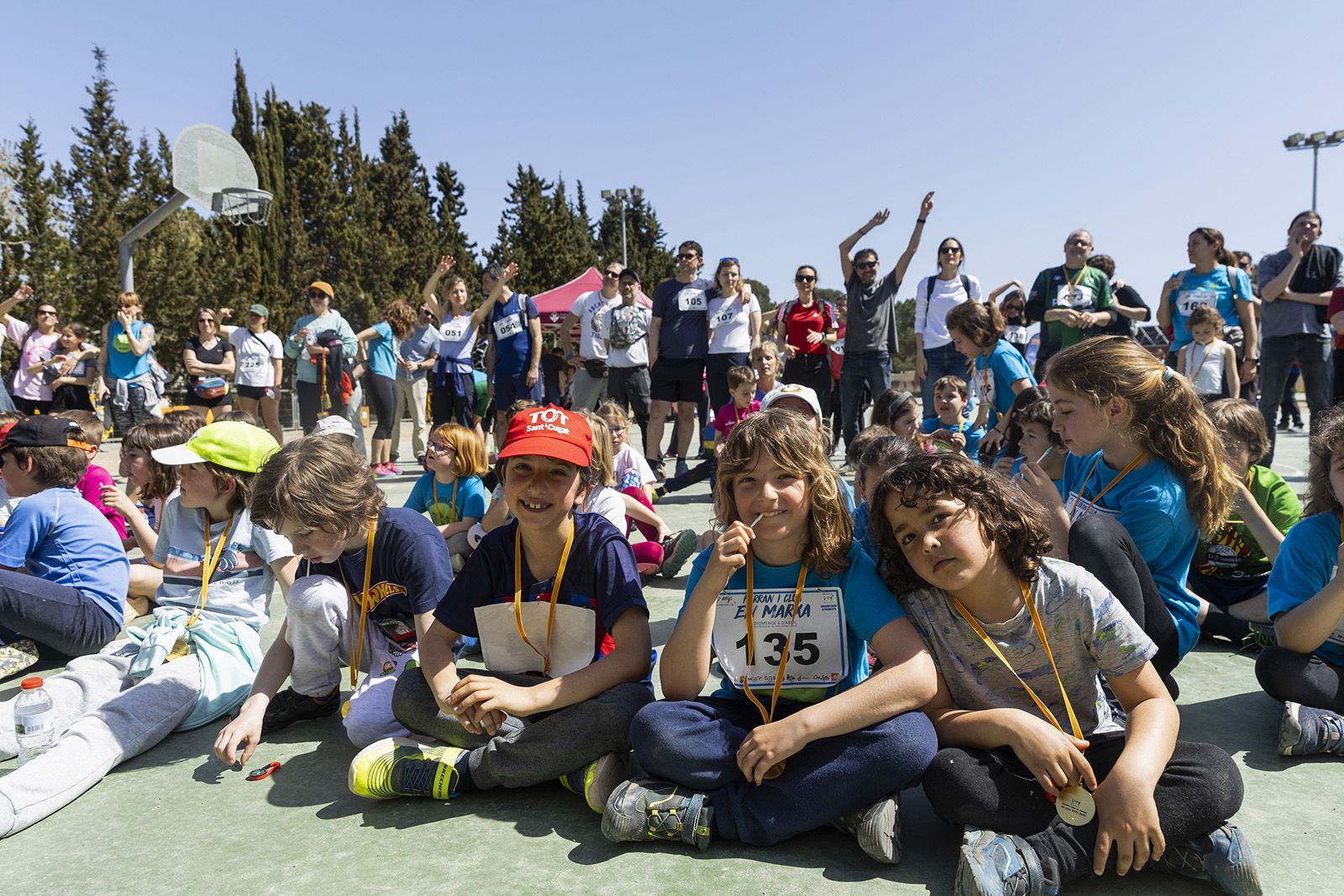 Ferran i Clua en Marxa. FOTO: Bernat Millet.