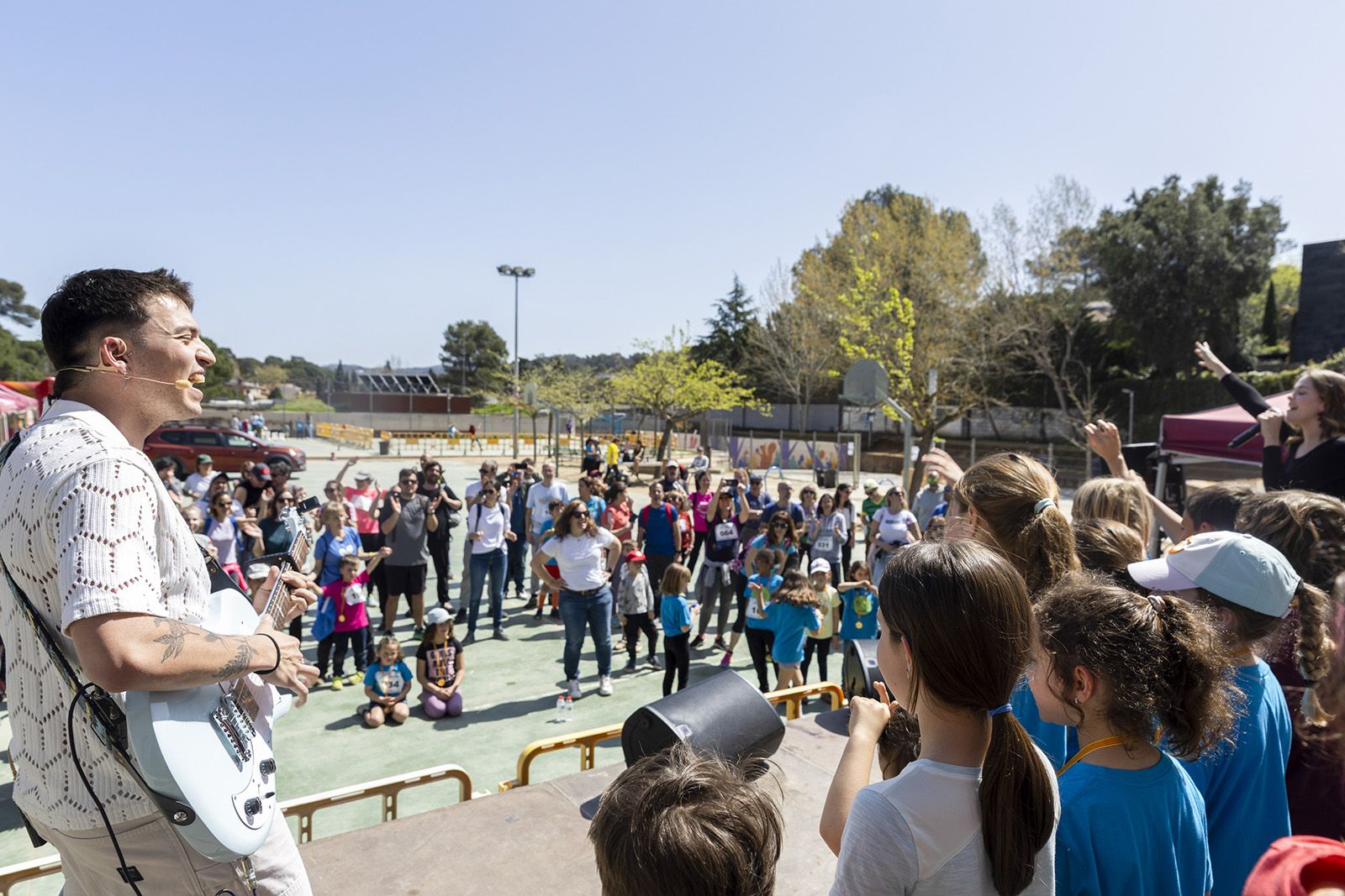 Ferran i Clua en Marxa. FOTO: Bernat Millet.