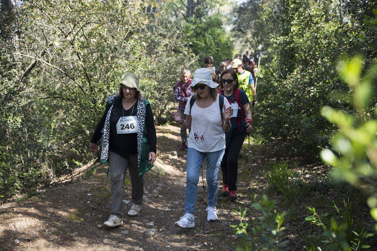 Ferran i Clua en Marxa. FOTO: Bernat Millet.