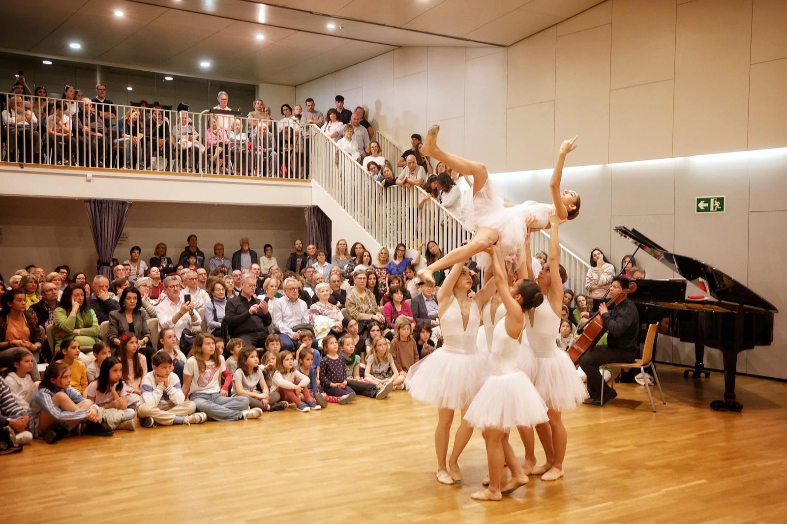 Èxit d'assistència en el nou espectacle de Fusió "Un pont musical cap a Europa". FOTO: Ajuntament de Sant Cugat