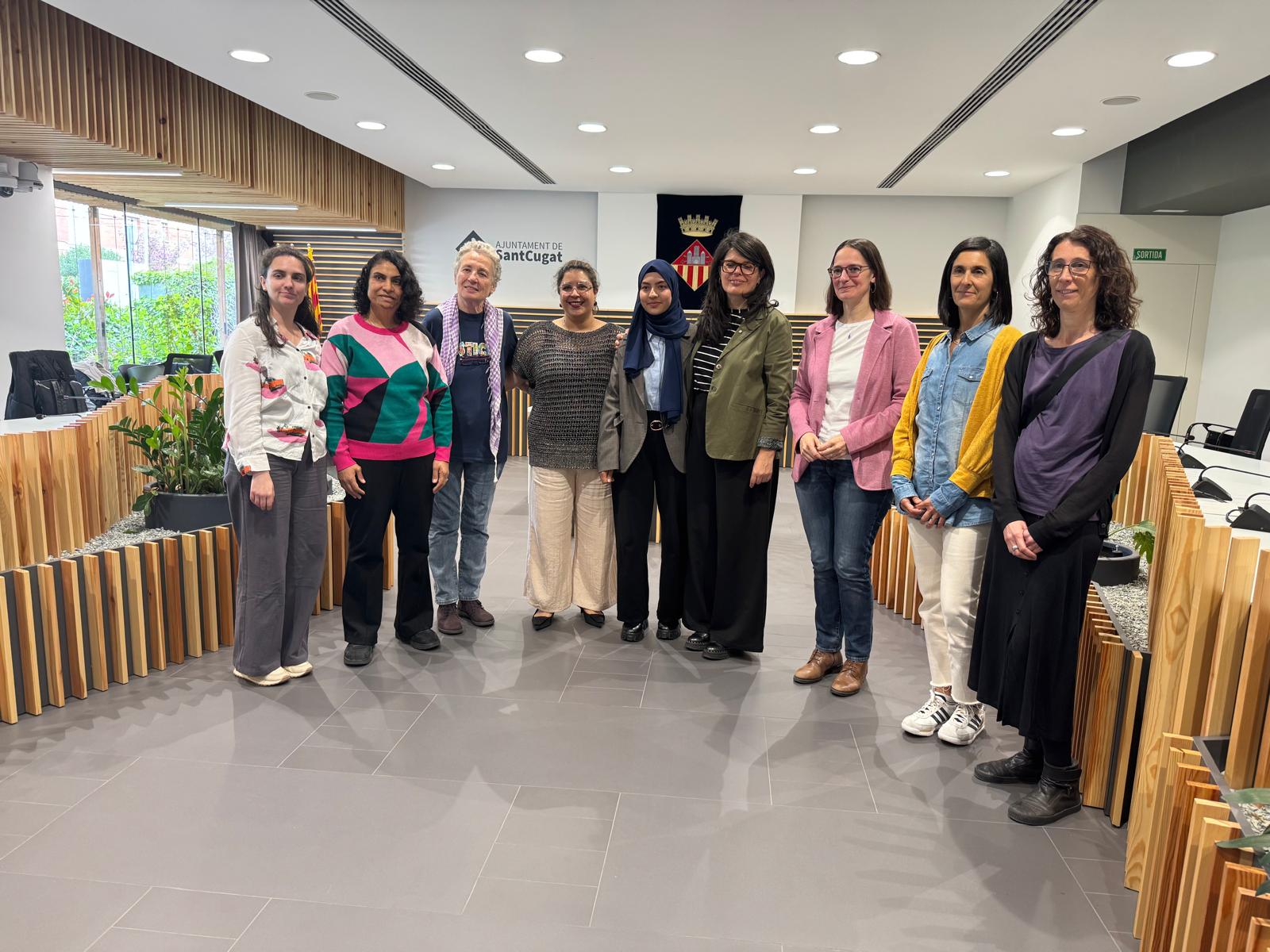 Sant Cugat ha acollit a dues activistes en el marc del Programa de Protecció de Persones Defensores dels Drets Humans. FOTO: TOT Sant Cugat