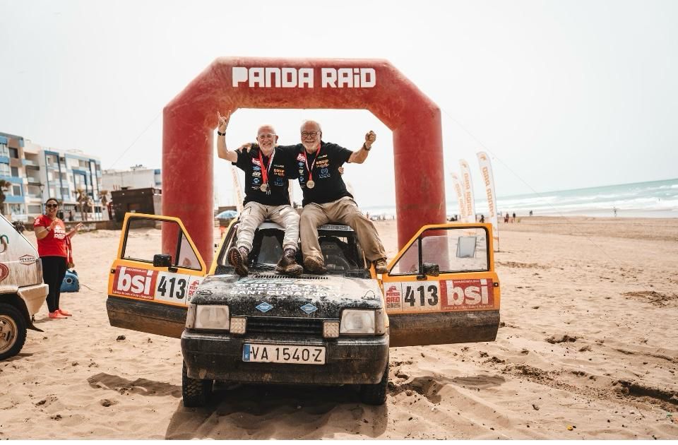 L'equip santcugatenc no obté els resultats esperats a la Panda Raid a causa de la pluja. FOTO: Cedida per Ubald de Azpiazu