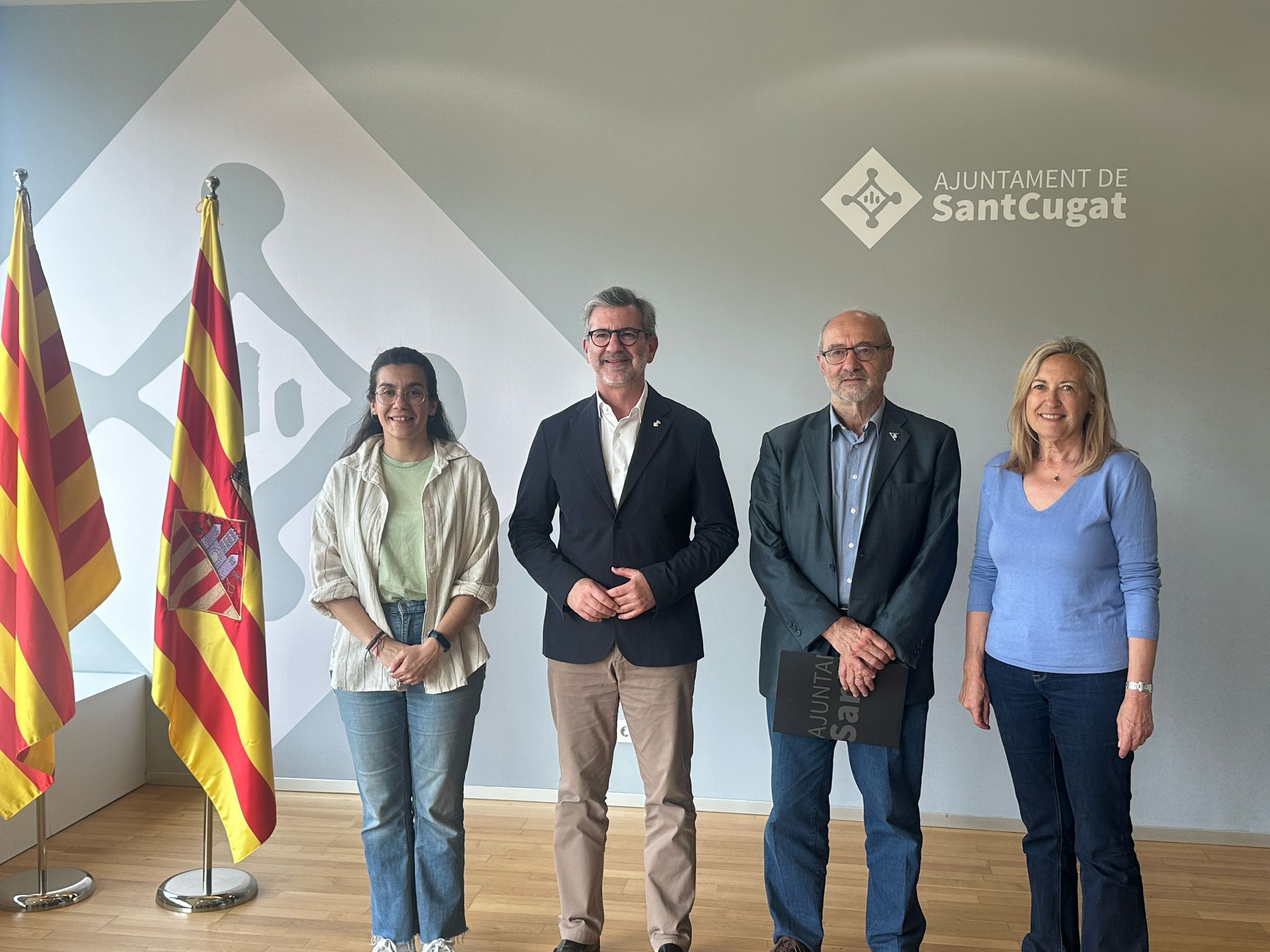 L'Ajuntament de Sant Cugat i l'Amical de Mauthausen han signat un conveni per a posar en marxa iniciatives per combatre actituds discriminatòries. FOTO: Lluna Fabregat