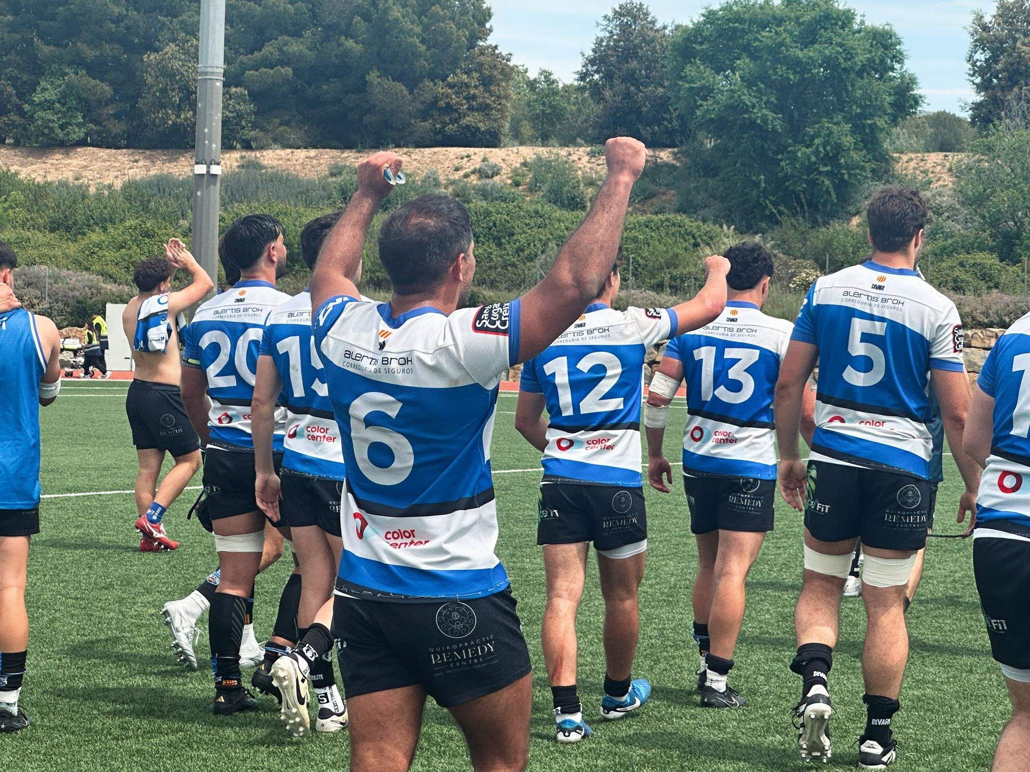 El Club de Rugby Sant Cugat jugarà per primera vegada la Copa del Rei. FOTO: Lluna Fabregat