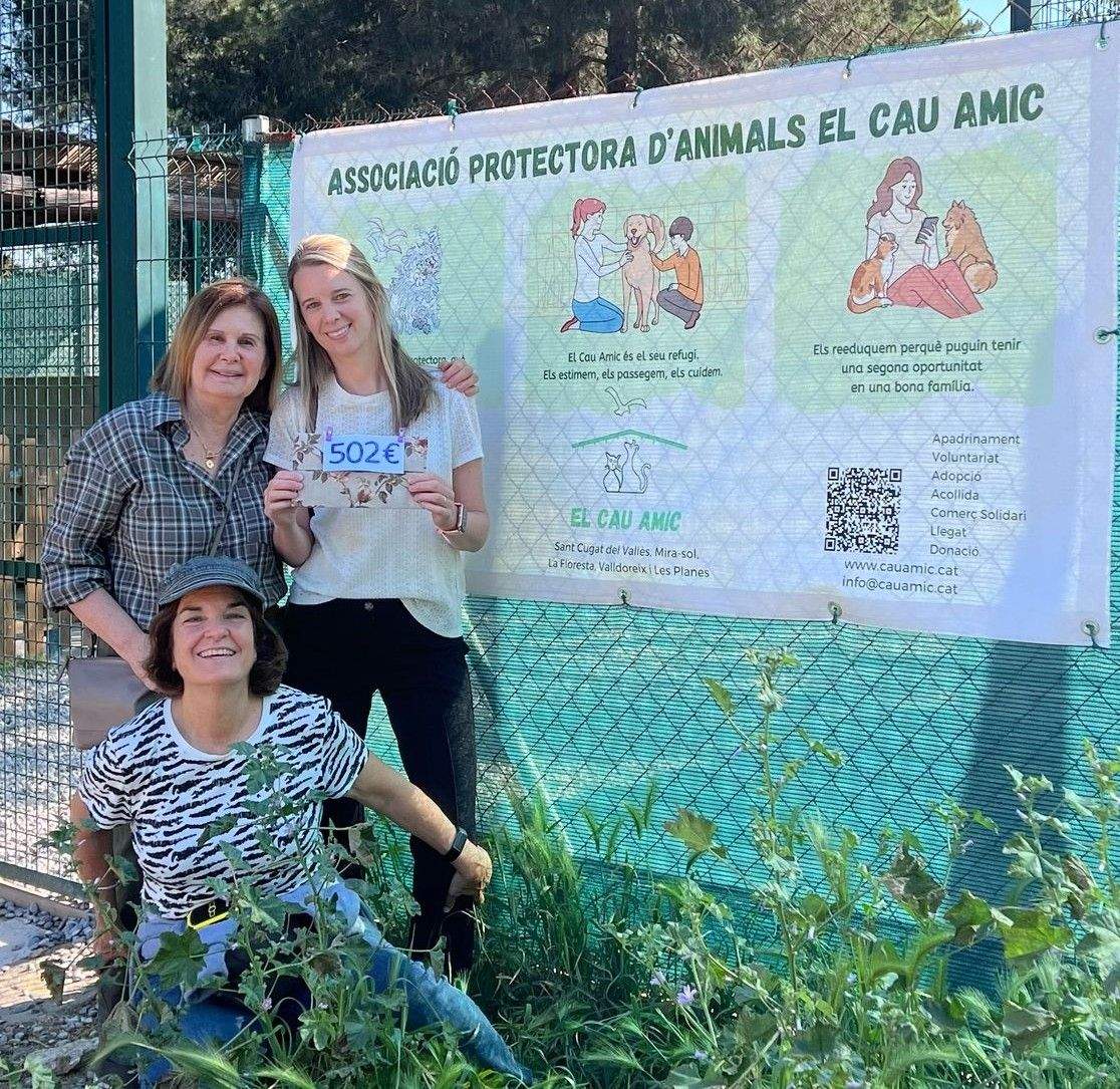 El projecte ha aconseguit recaptar 502 € per a la protectora d'animals El Cau Amic. FOTO: Cedida