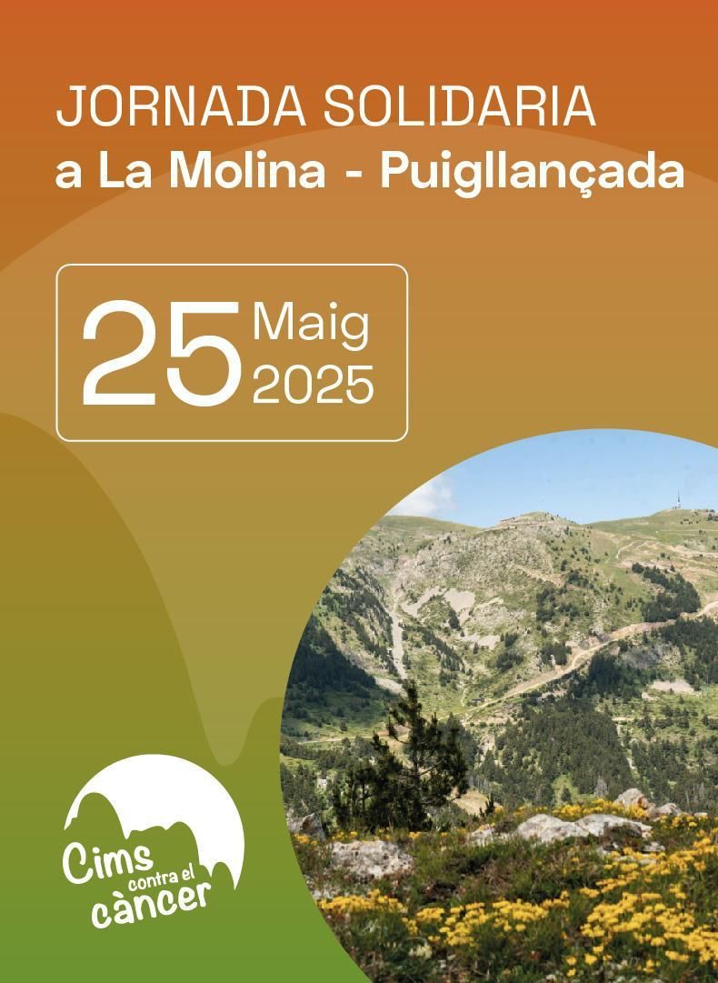 La 3a edició de Cims contra en càncer se celebra el 25 de maig