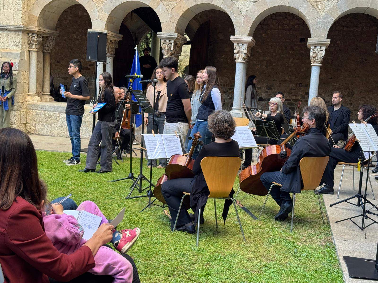 Sant Cugat ha celebrat el Dia d'Europa. FOTO: TOT Sant Cugat