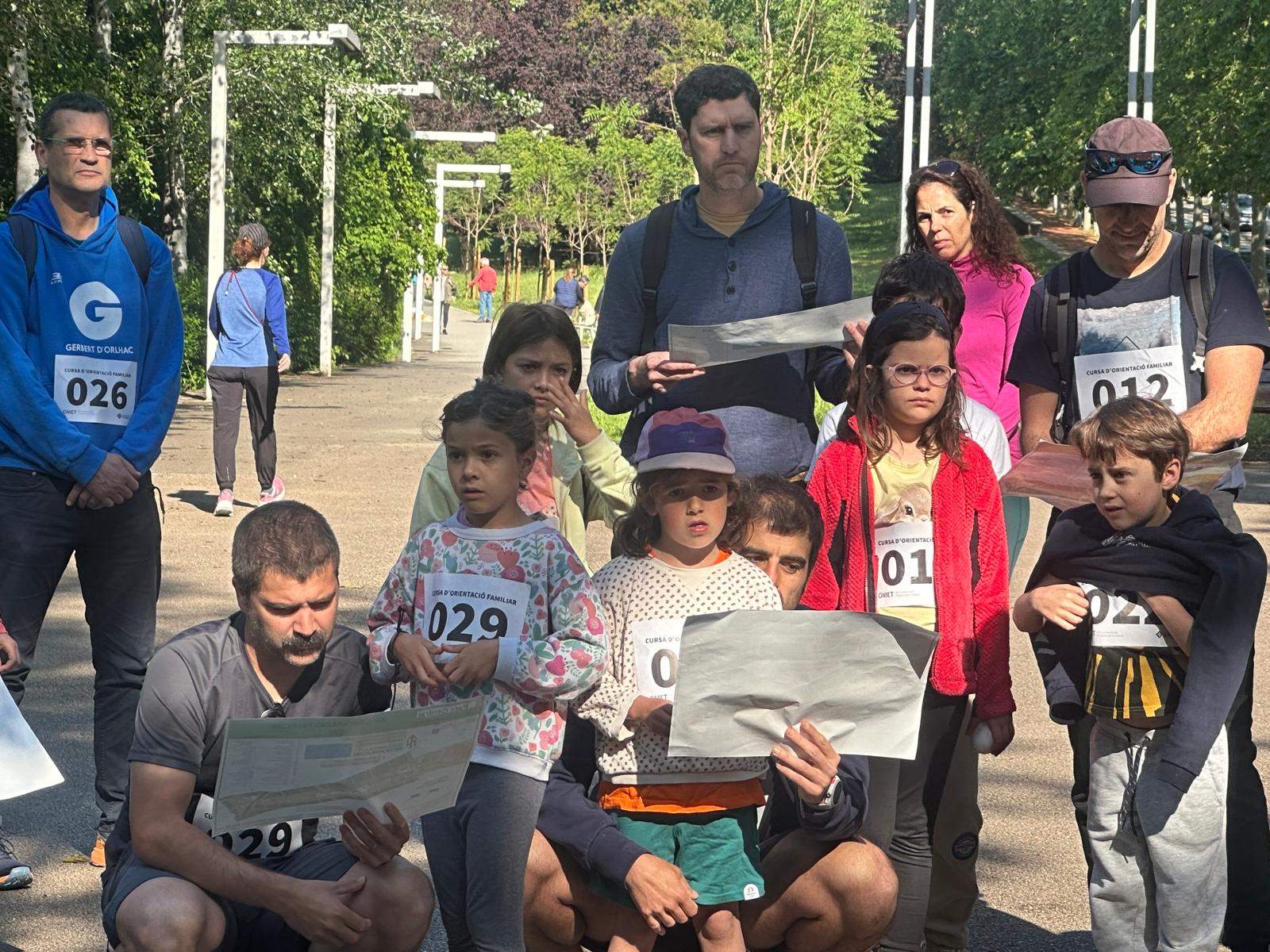 Gairebé una trentena d'equips participen en la 13a Cursa d'Orientació Familiar. FOTO: Lluna Fabregat