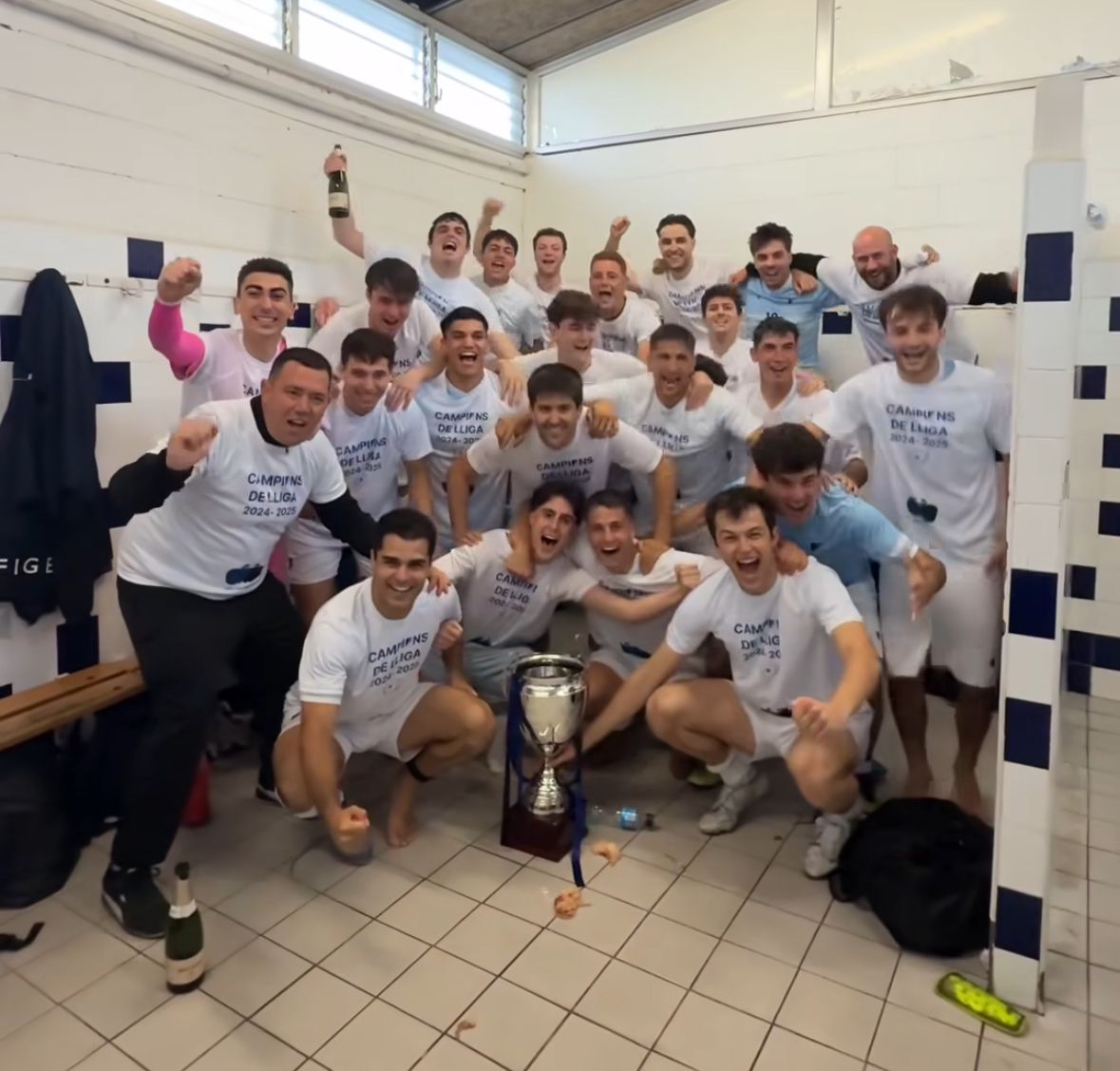 El Junior FC va ser campió del seu grup de 3a Catalana. FOTO: @futboljuniorfc