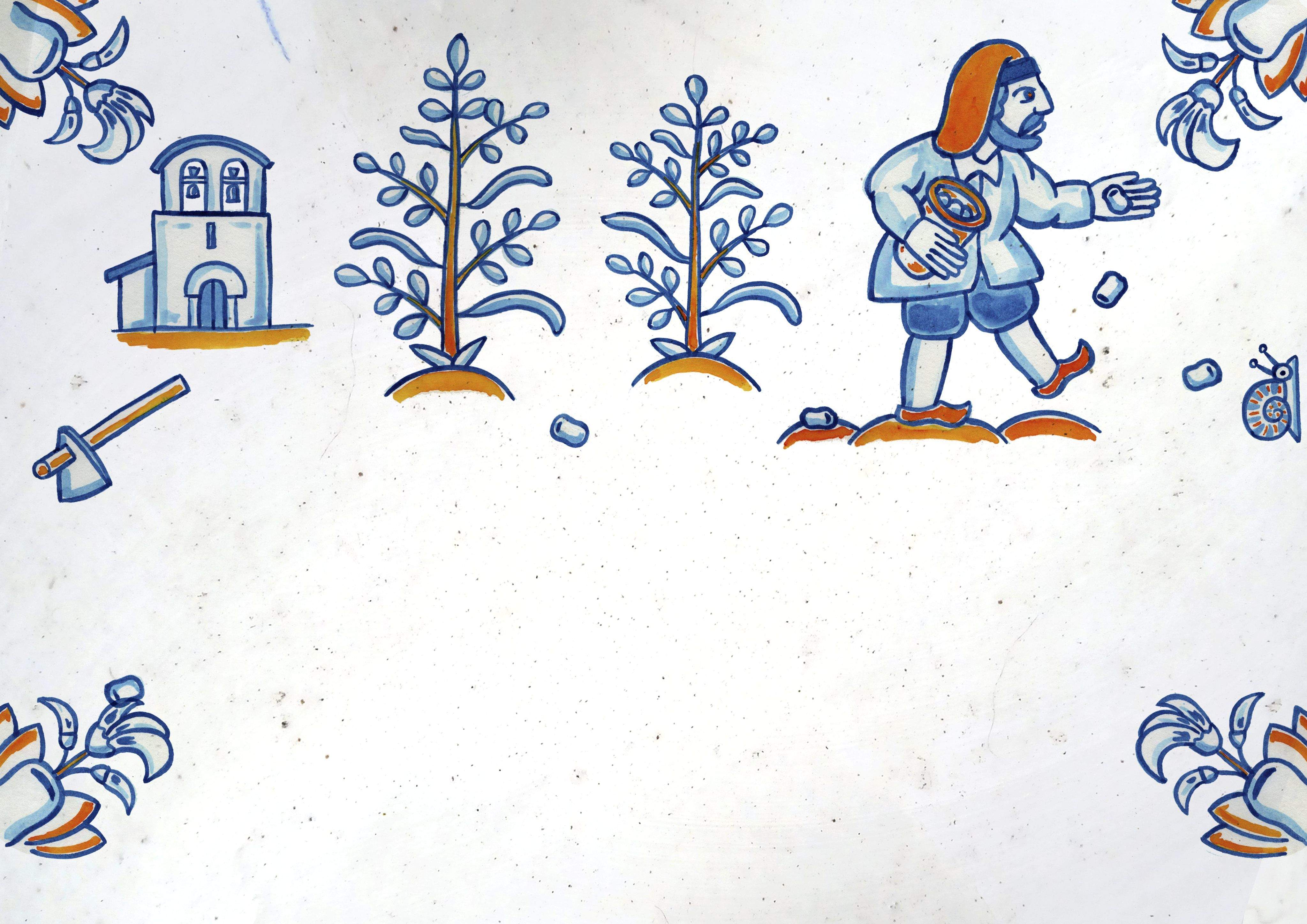 Medir pencaire. Il·lustració d'Eloi Alegre