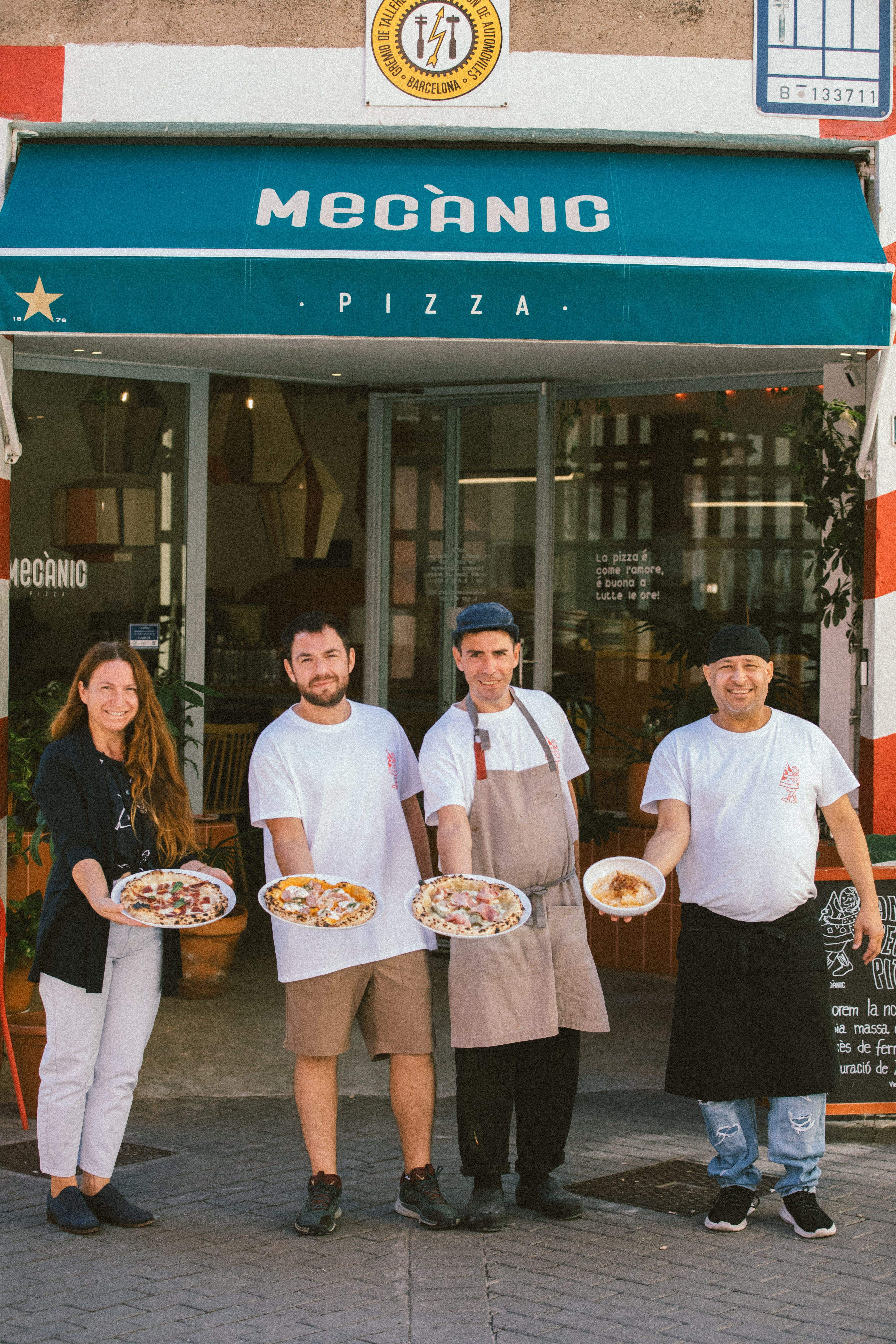 Mecànic Pizza torna a ser seleccionada com una de les 50 millors pizzeries independents de l'Estat espanyol. FOTO: Cedida