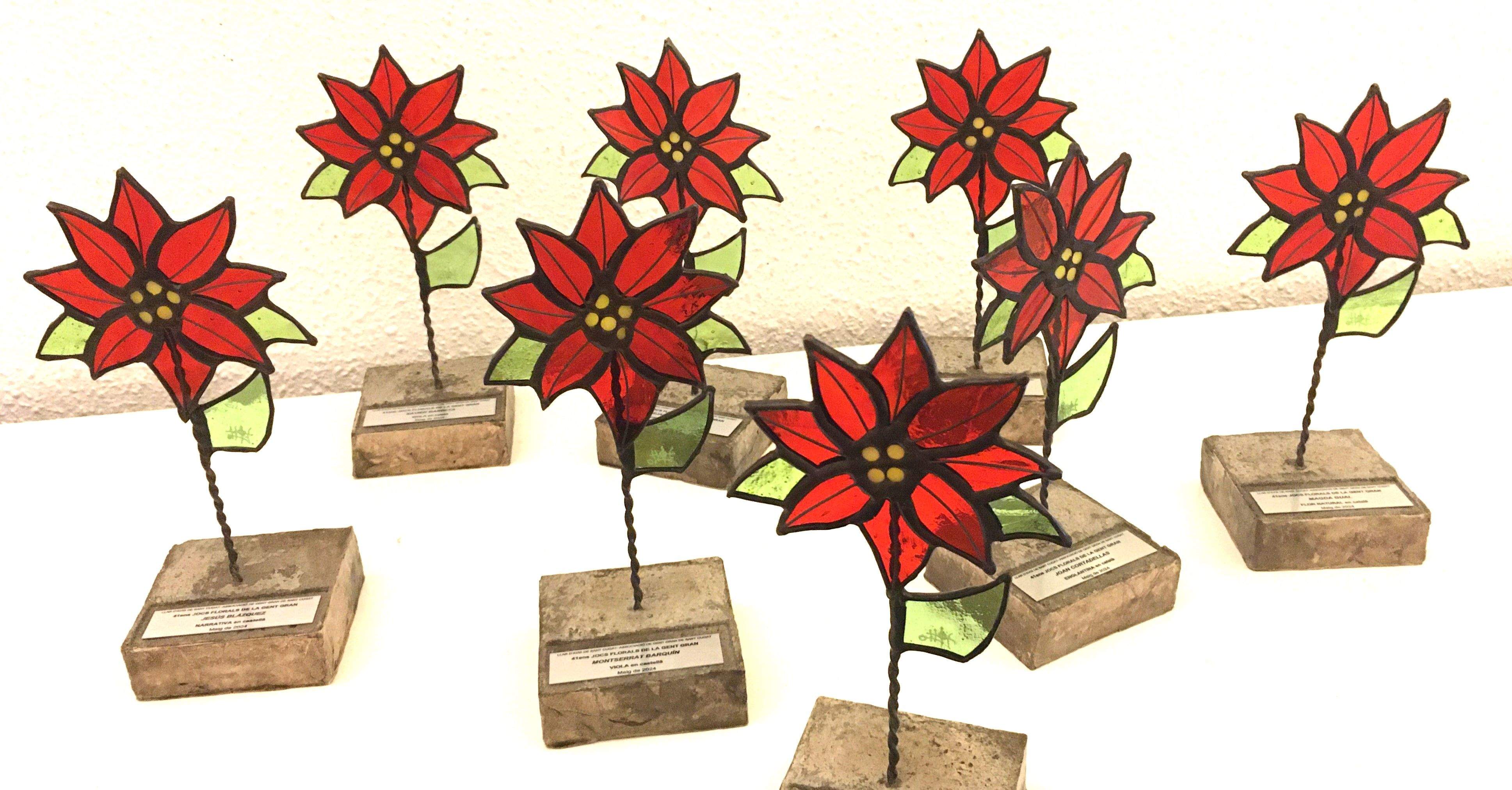 Guardó dels Jocs Florals FOTO Llar d'Avis de la Parròquia