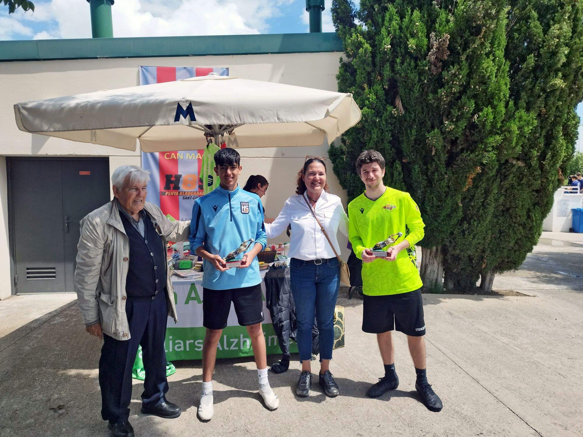 Imatge de la jornada solidària FOTO Penya Blaugrana